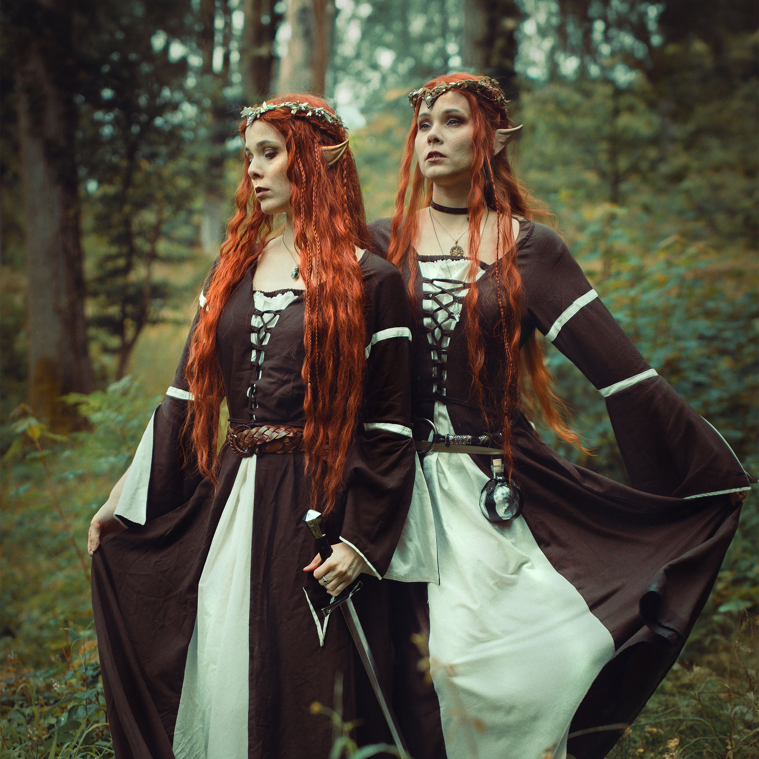 medieval dress for women Katherina brown-nature – Elbenwald $20-35 BRIDAL-Wedding Dresses – Kamperett It will wear well Options:10cm x 13cm - Each - WC3435 -
