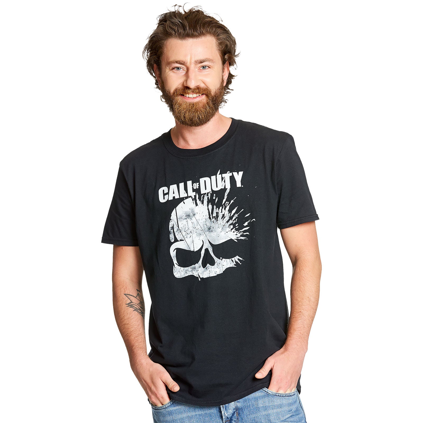 Call of Duty - Skull T-Shirt black – Elbenwald