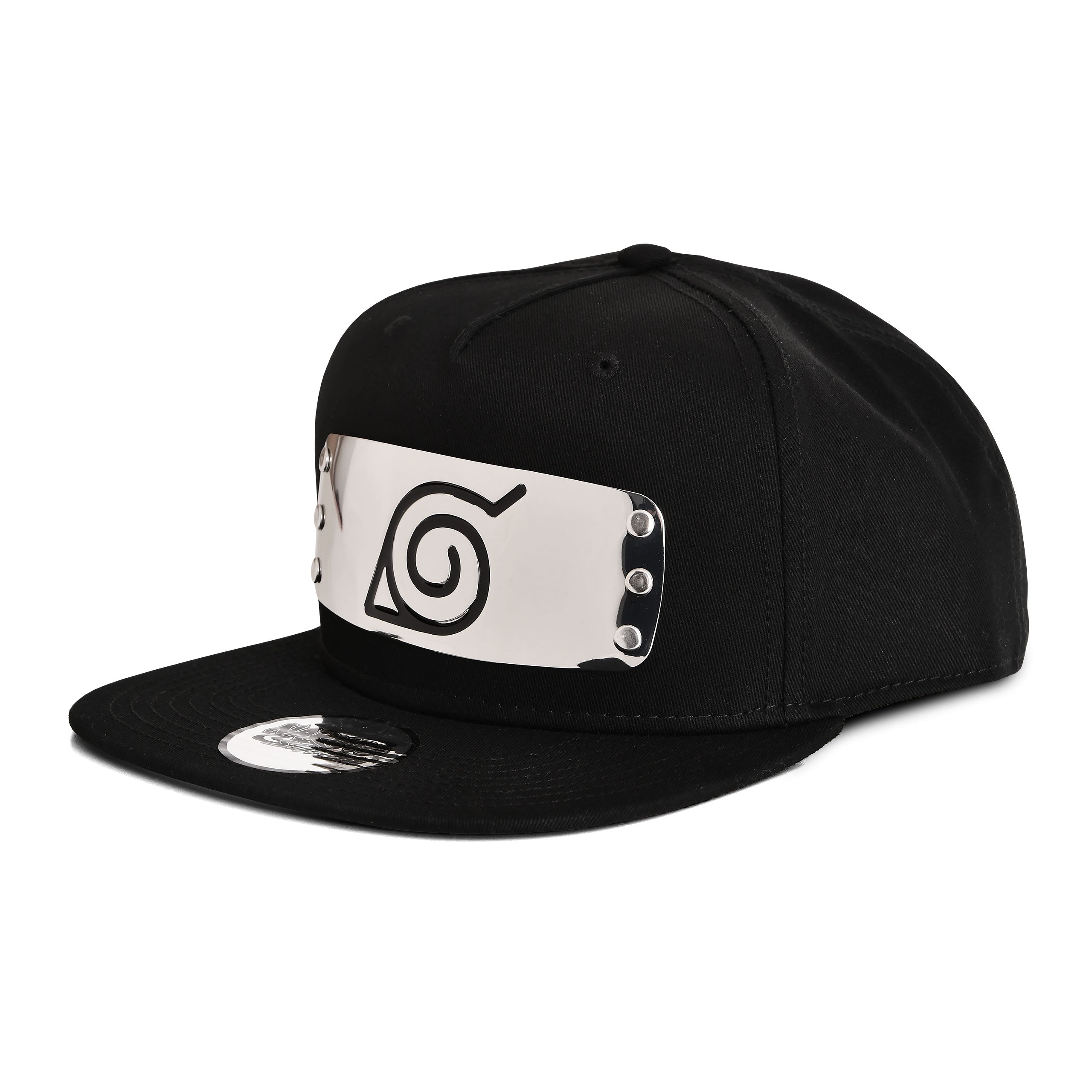 Naruto - Konoha Metal Symbol Snapback Cap – Elbenwald