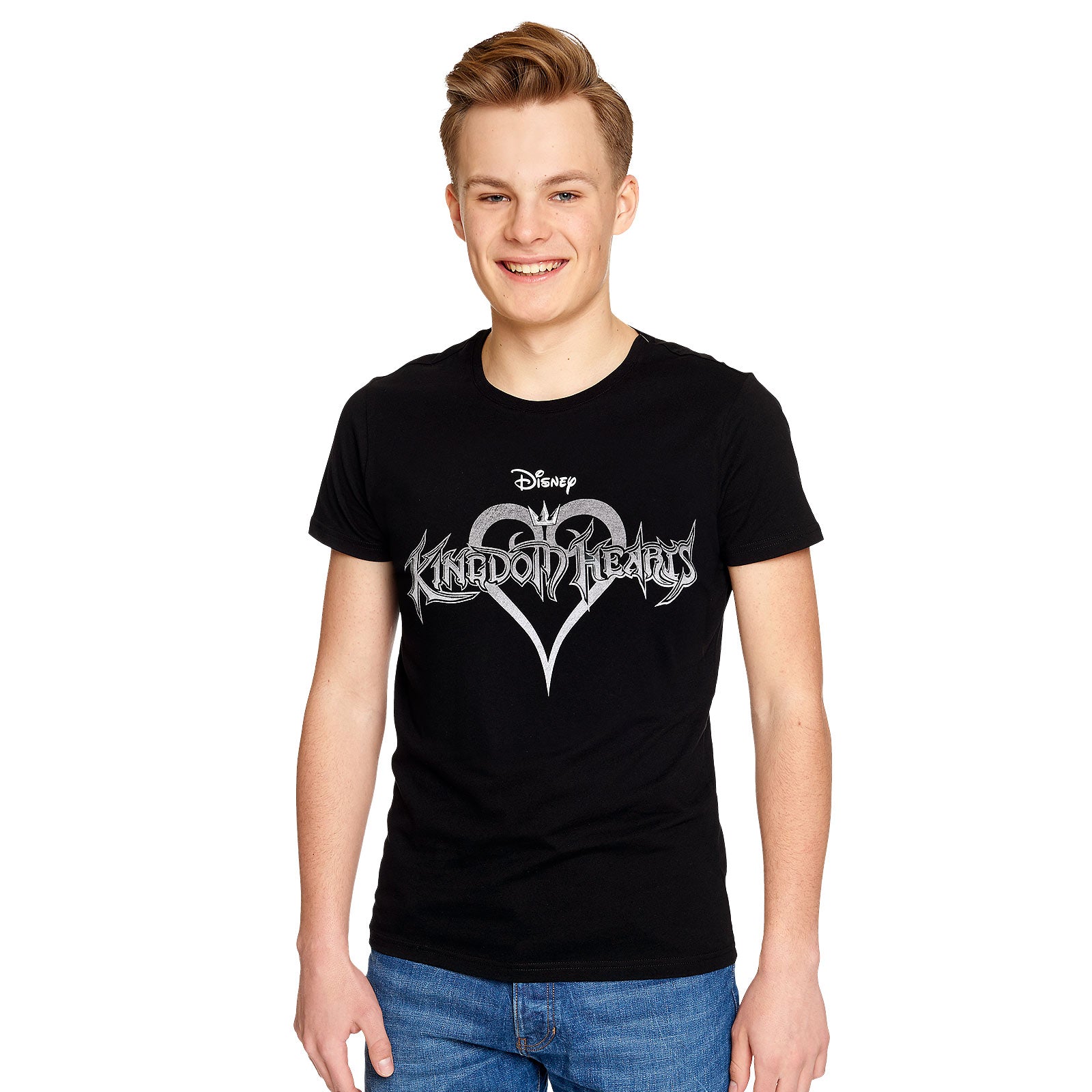 Kingdom Hearts - Logo T-Shirt black – Elbenwald