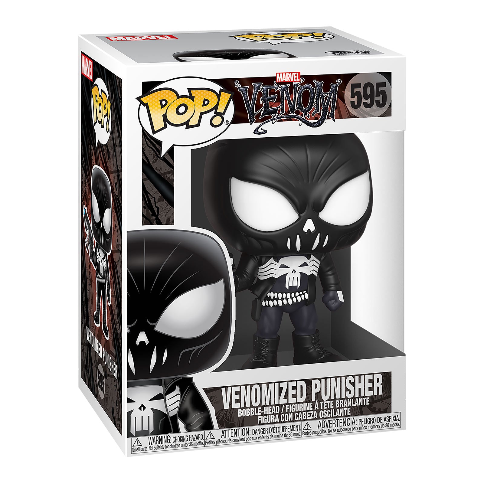 Marvel - Venomized Punisher Funko Pop Bobblehead Figure – Elbenwald