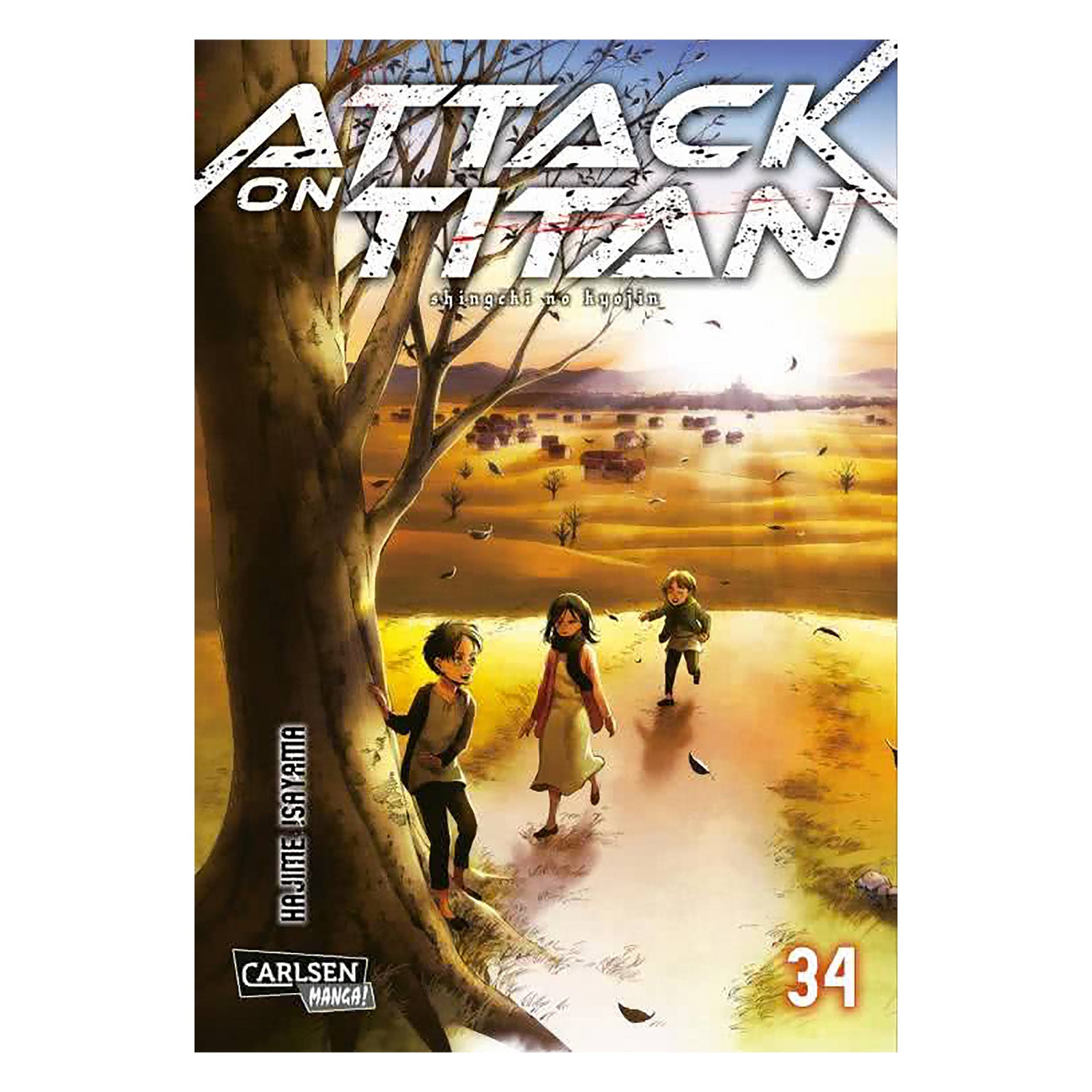 Attack on Titan - Volume 34 Paperback – Elbenwald