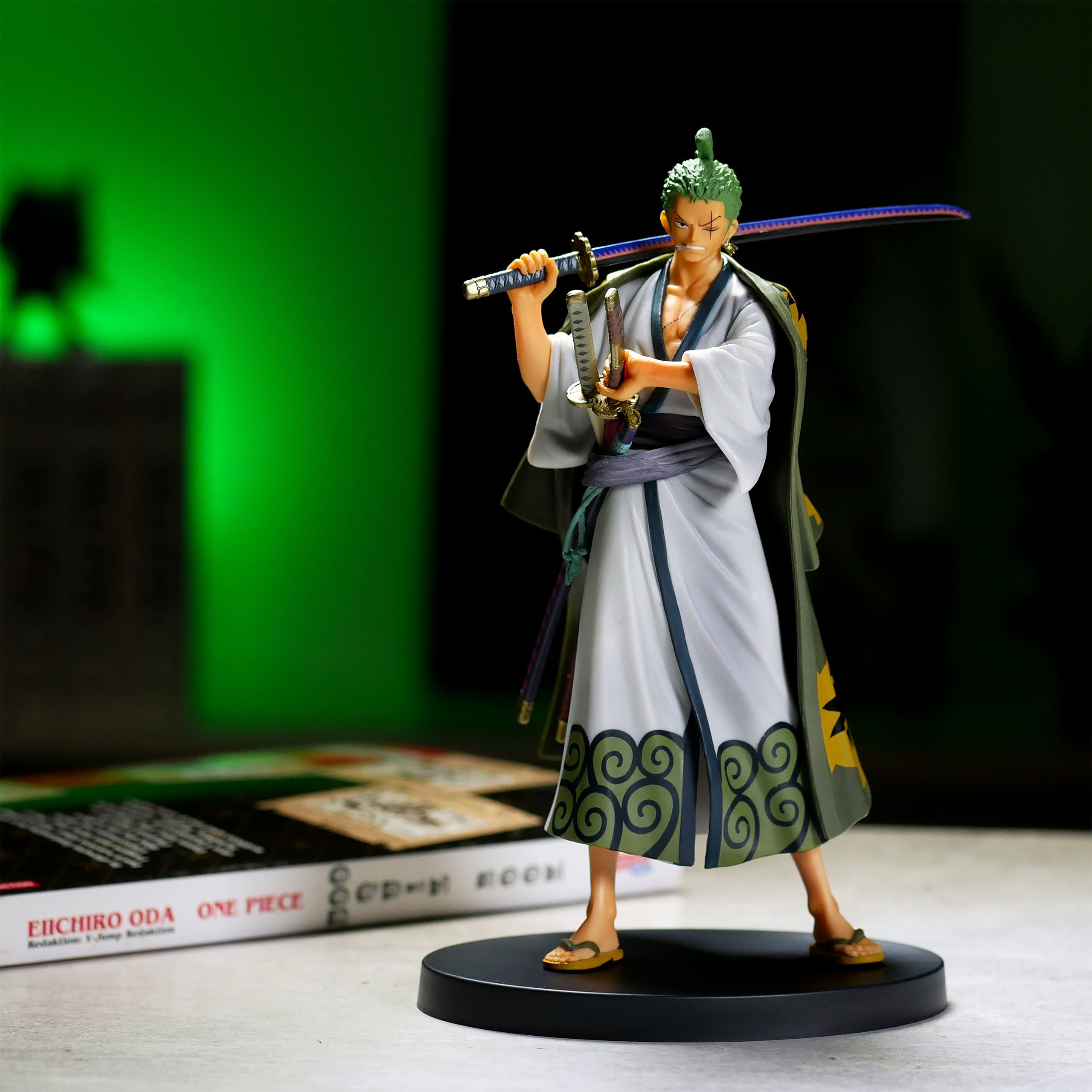 One Piece - Roronoa Zoro Wanokuni Vol. 2 Figure 19.6 cm – Elbenwald