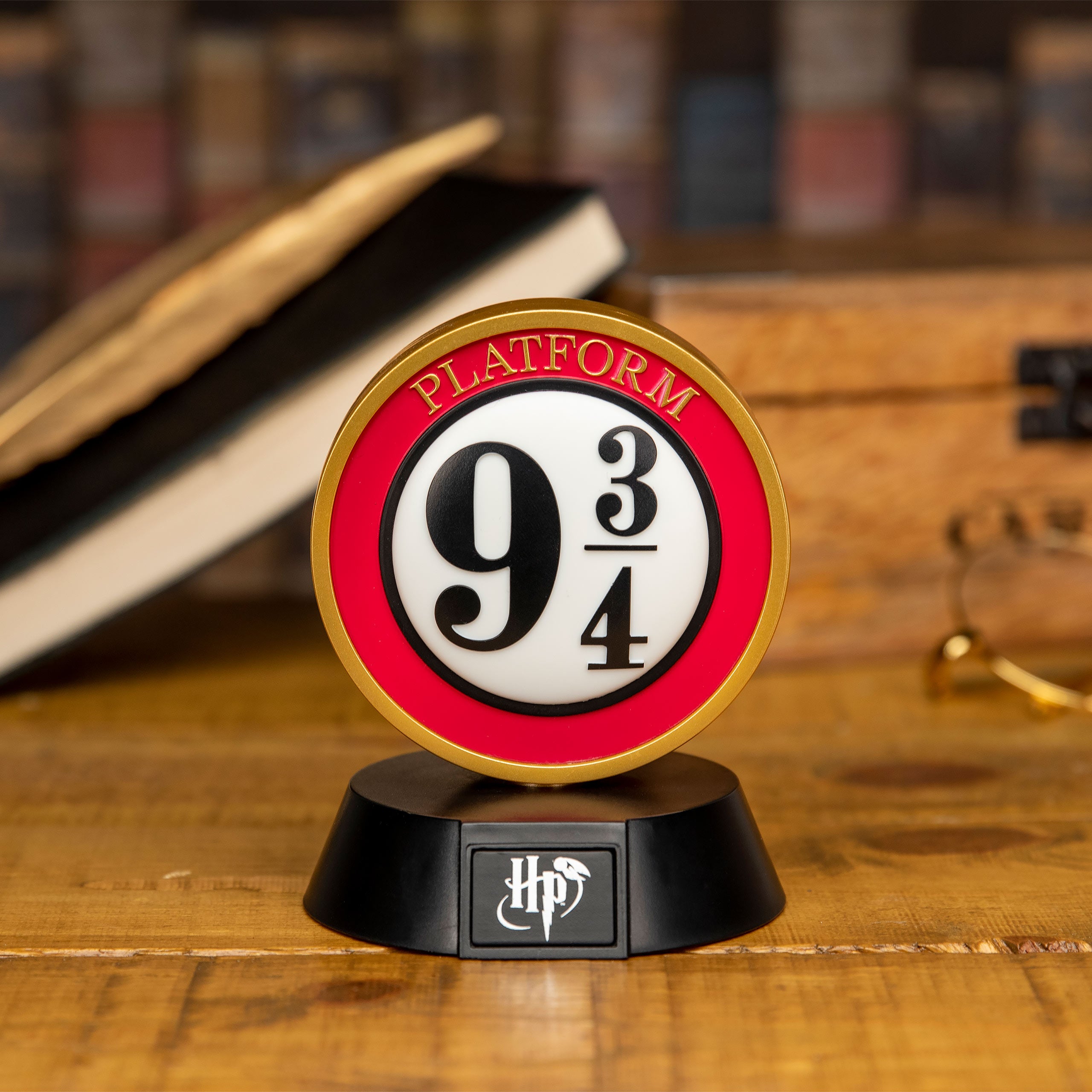 Harry Potter - Platform 9 3/4 Icons 3D Table Lamp – Elbenwald