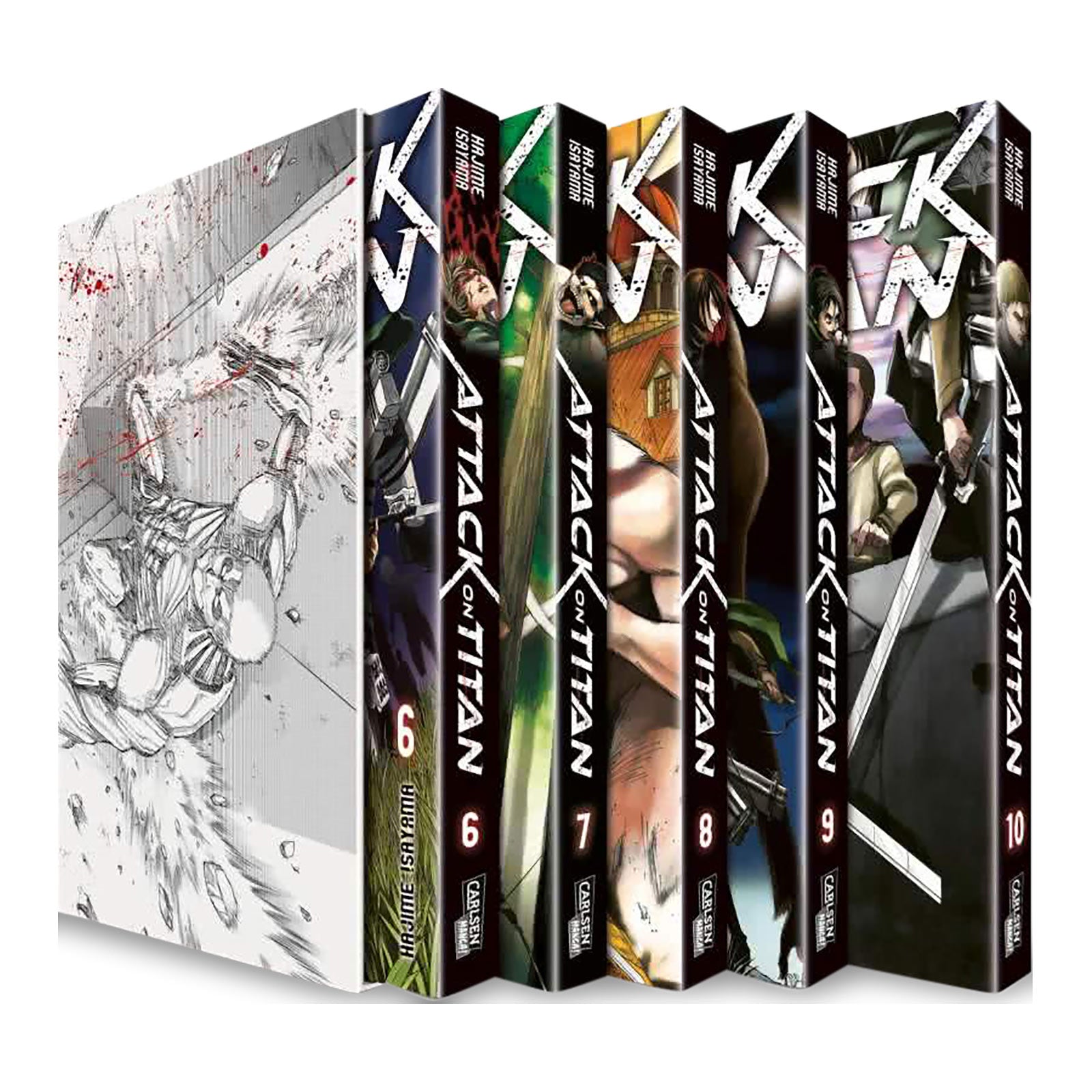 Attack on Titan - Collectors Box Volume 6-10 – Elbenwald