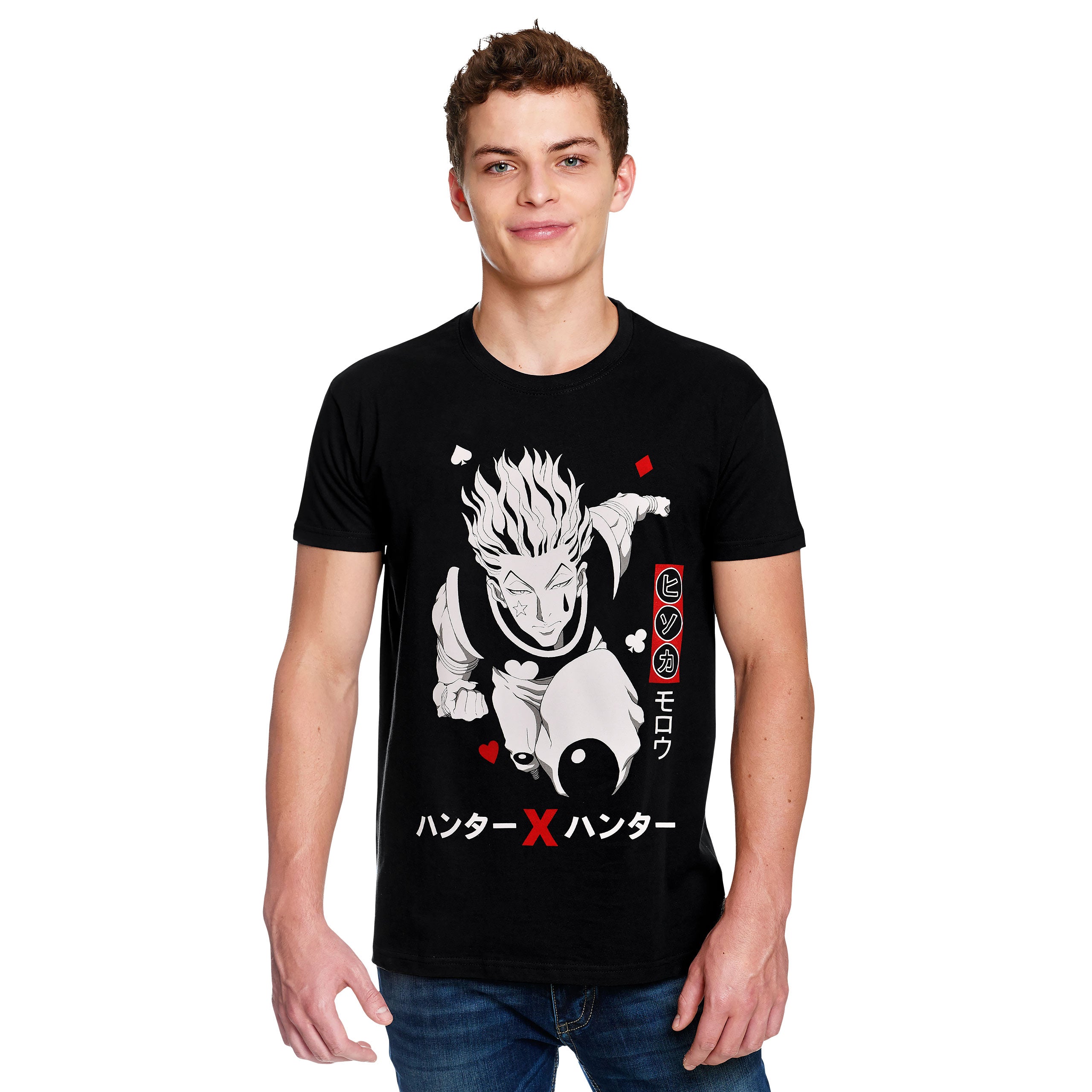 Hunter x Hunter - Hisoka T-Shirt black – Elbenwald