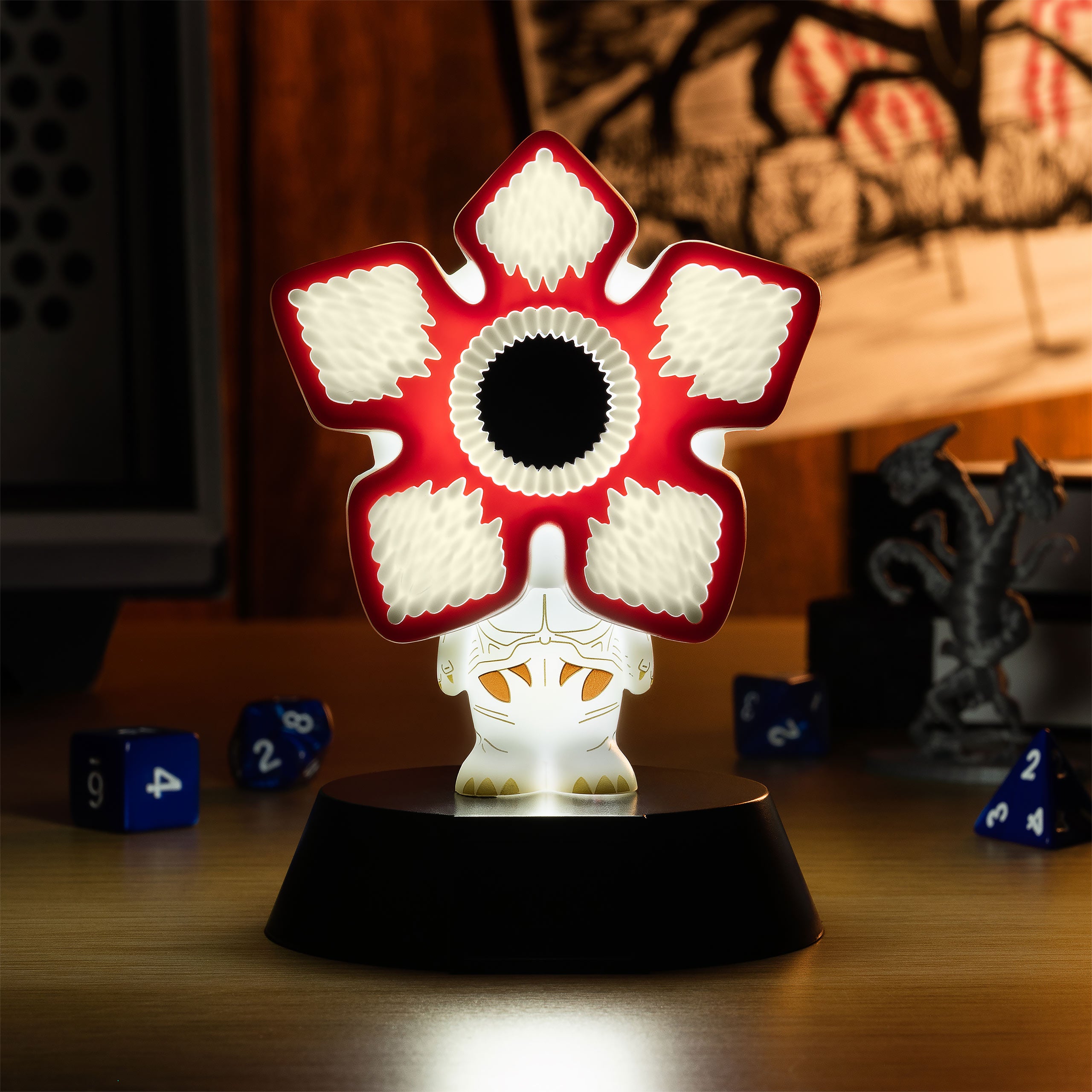 SF・ファンタジー・ホラー Stranger Things Demogorgon 3D Lamp Stranger Things - Demogorgon 3D Table Lamp – Elbenwald