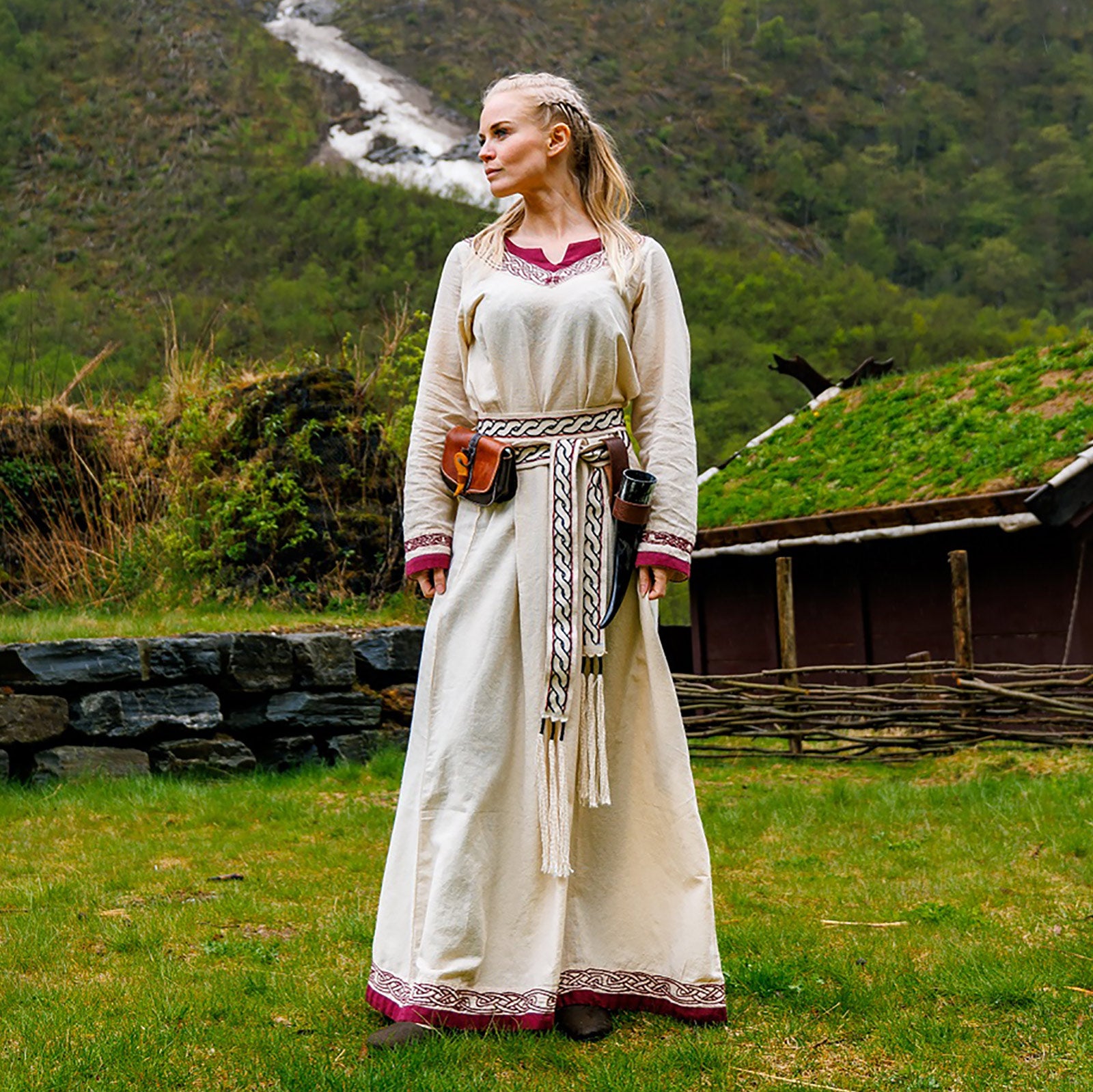 viking dress Lagertha beige-red – Elbenwald 260-May25 Renaissance Faire SHEIN BAE Plus Size ADDITIONAL INSURANCE:$16000 Total (+$575.00)
