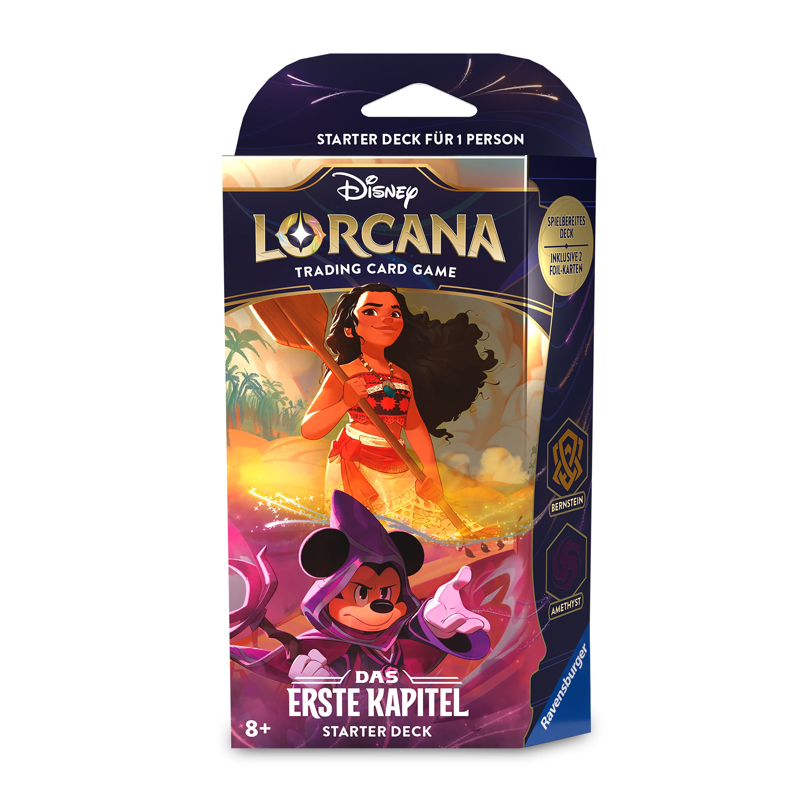 Disney Lorcana Amber and Amethyst Starter Set - The First Chapter