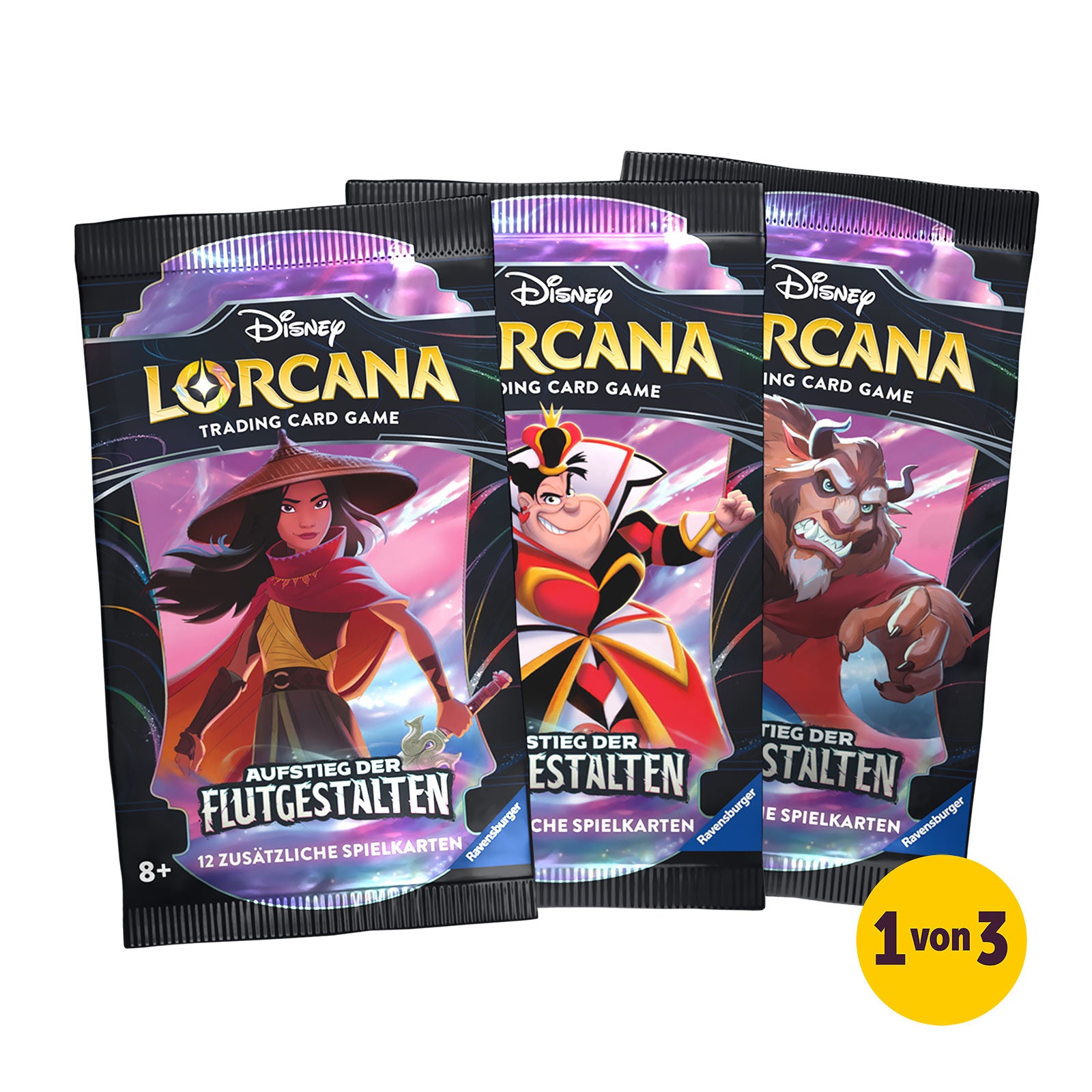 カードン Disney Lorcana トレーディングカードゲーム Disney Lorcana Booster - Rise of the Tide Shapes Trading Card Game