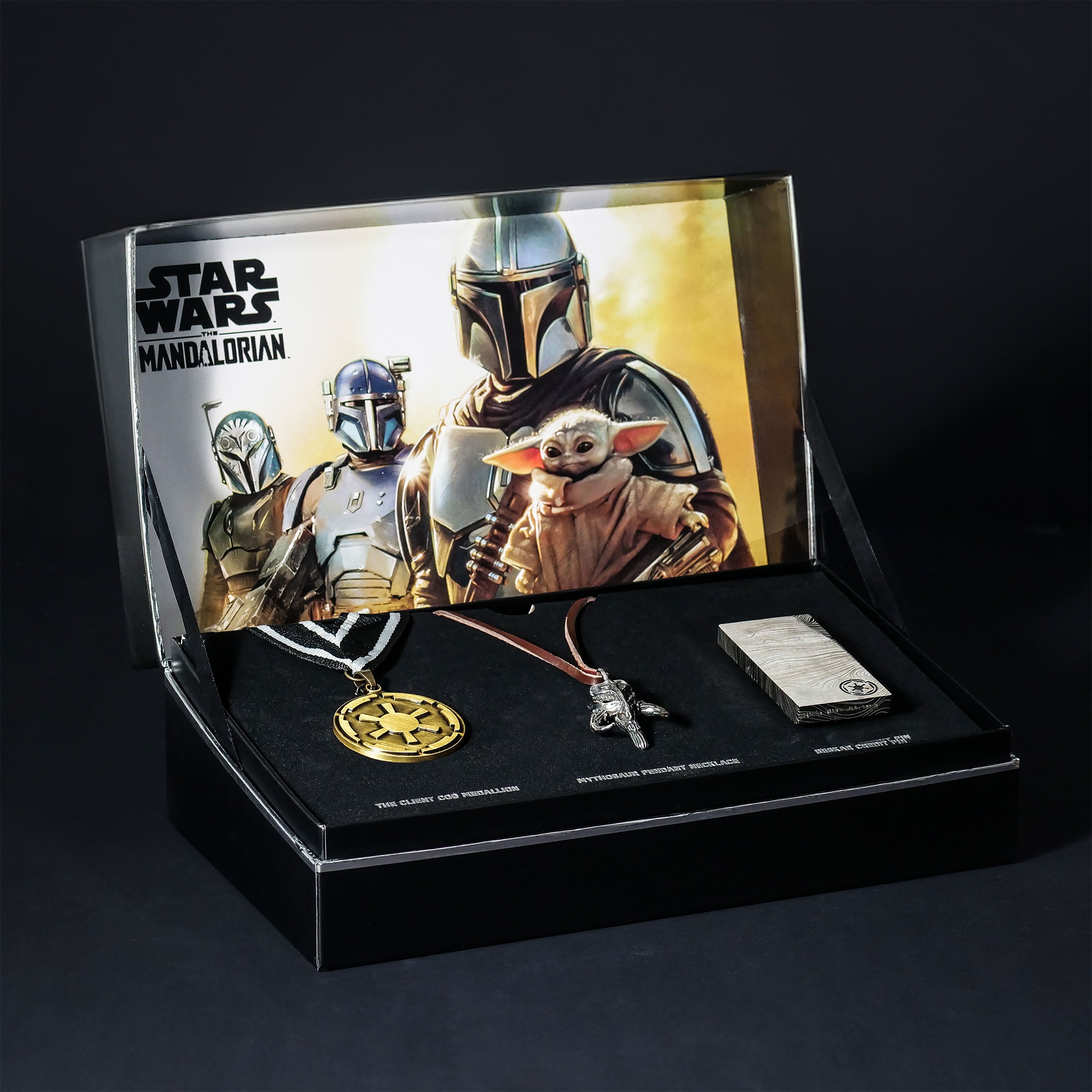 Mandalorian Bounty Hunter Jewelry Set Deluxe - Star Wars The