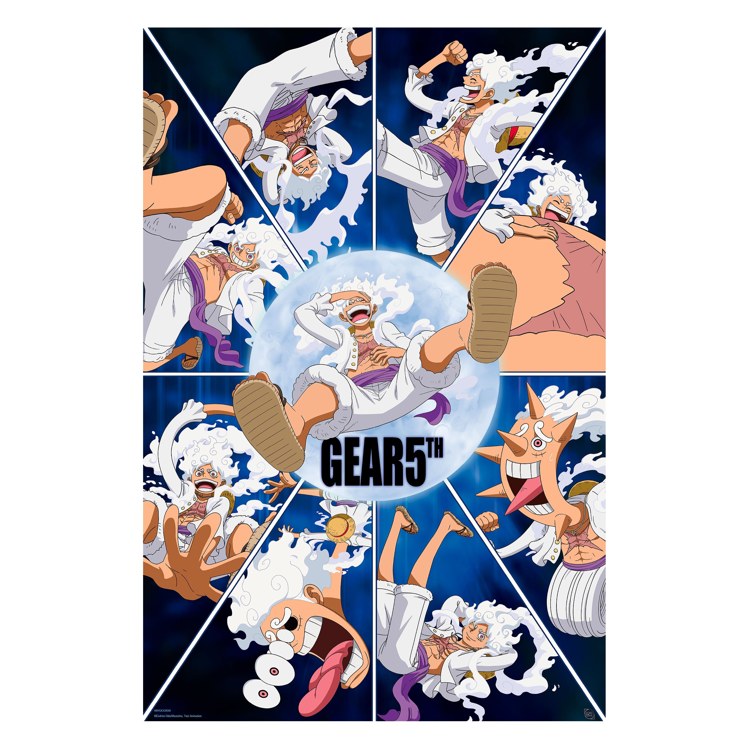 gear 5 luffy poster One Piece: Farbe:grün (mintgrün) Test: KTM Macina City brand-haibike