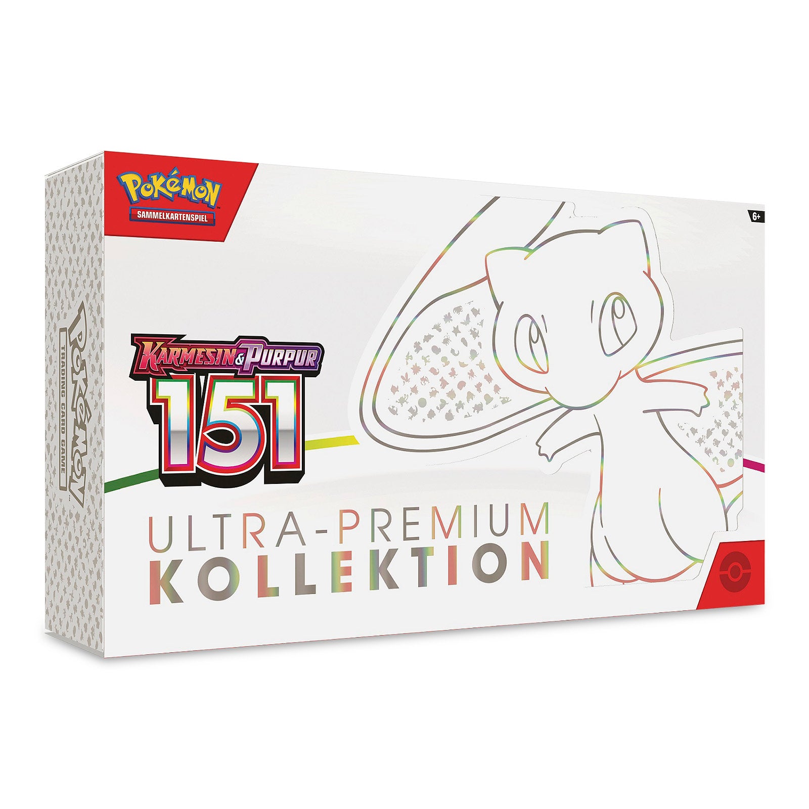 Pokemon - Crimson & Purple 151 Mew Ultra Premium Collectible Card