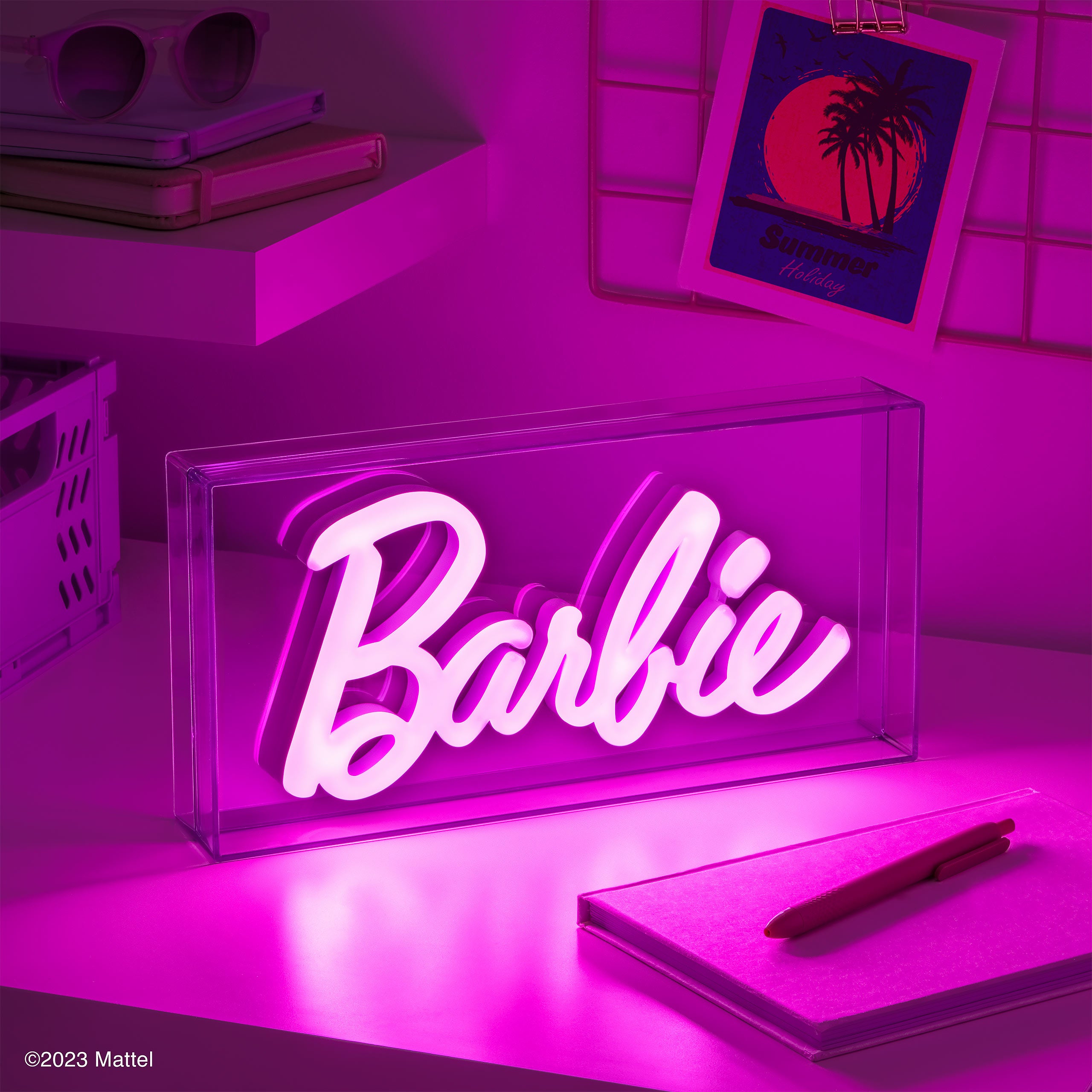Barbie - Neon Logo Lamp – Elbenwald