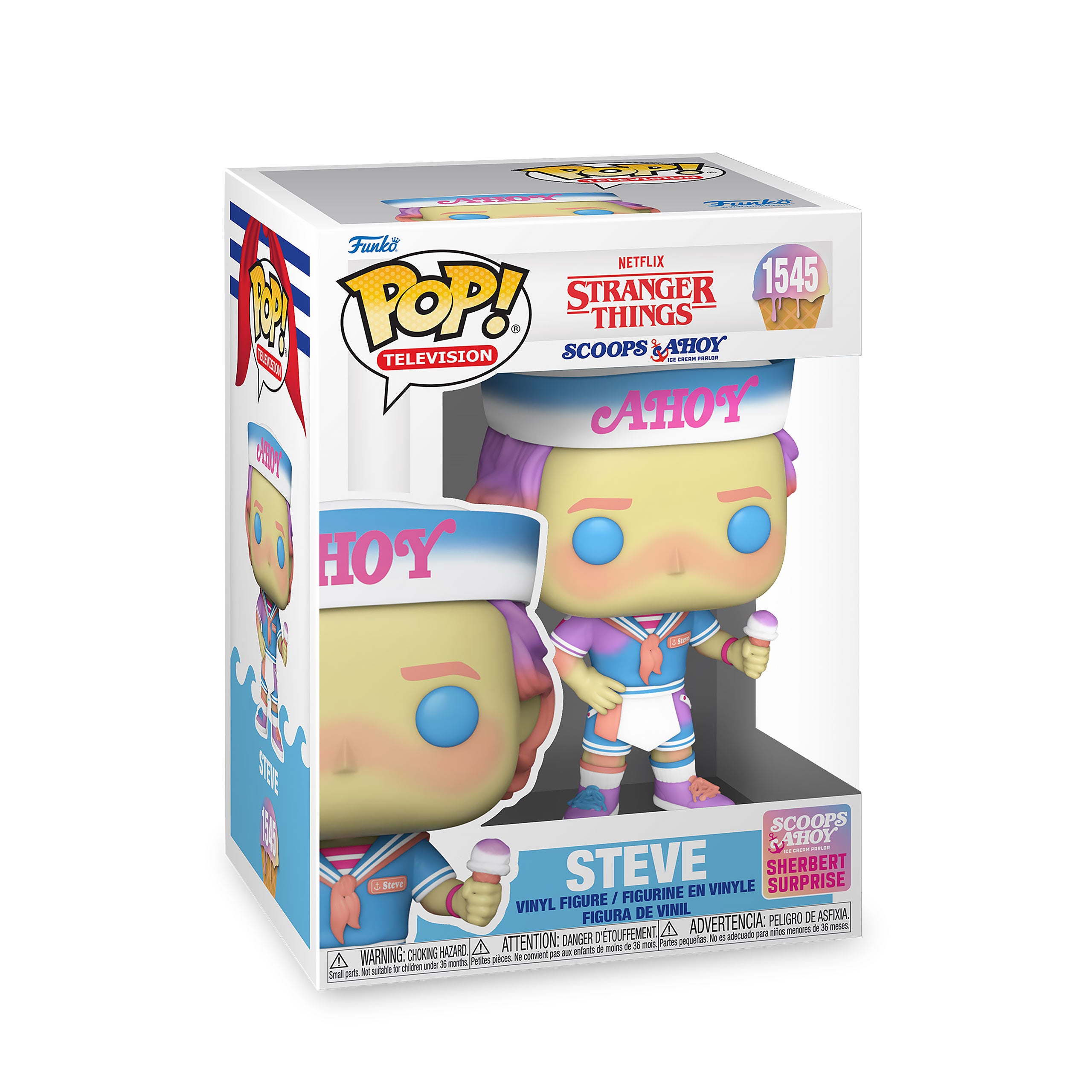 Stranger Things - Steve (Scoops Ahoy) Funko Pop Figure – Elbenwald
