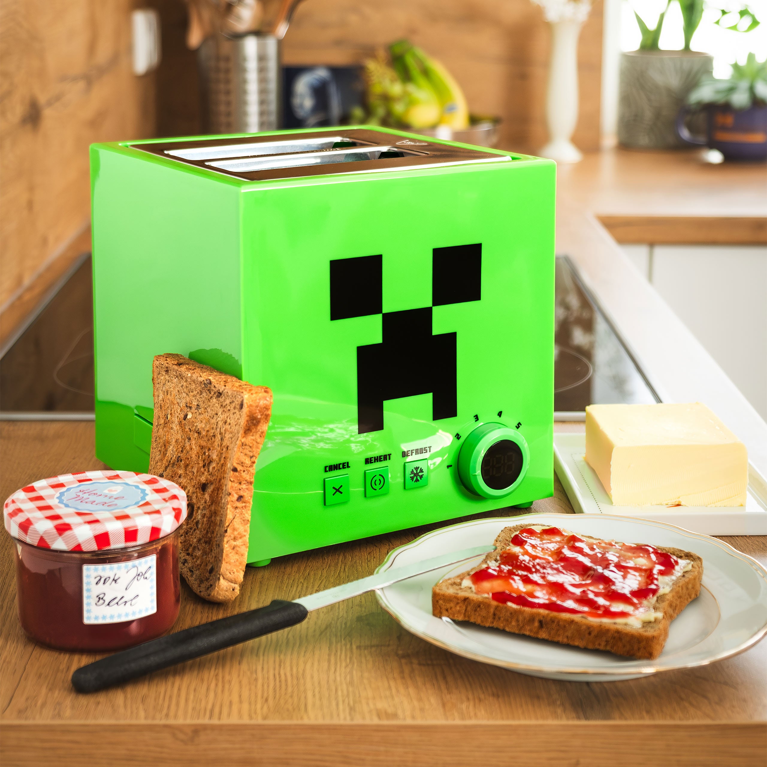 Minecraft - Creeper Toaster – Elbenwald