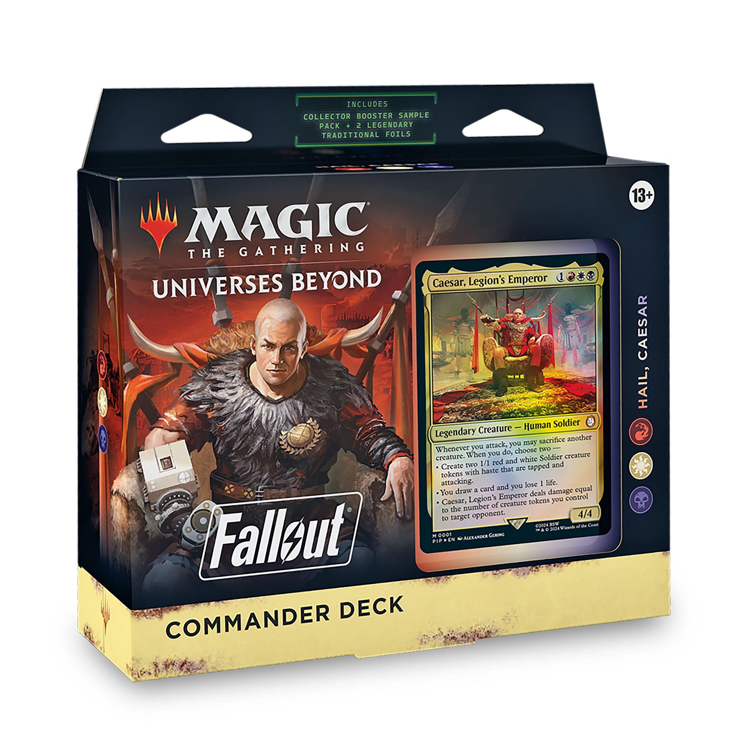 Fallout 英語版 統率者デッキ HAIL CAESAR Fallout - Hail, Caesar Commander Deck English Version - Magic the