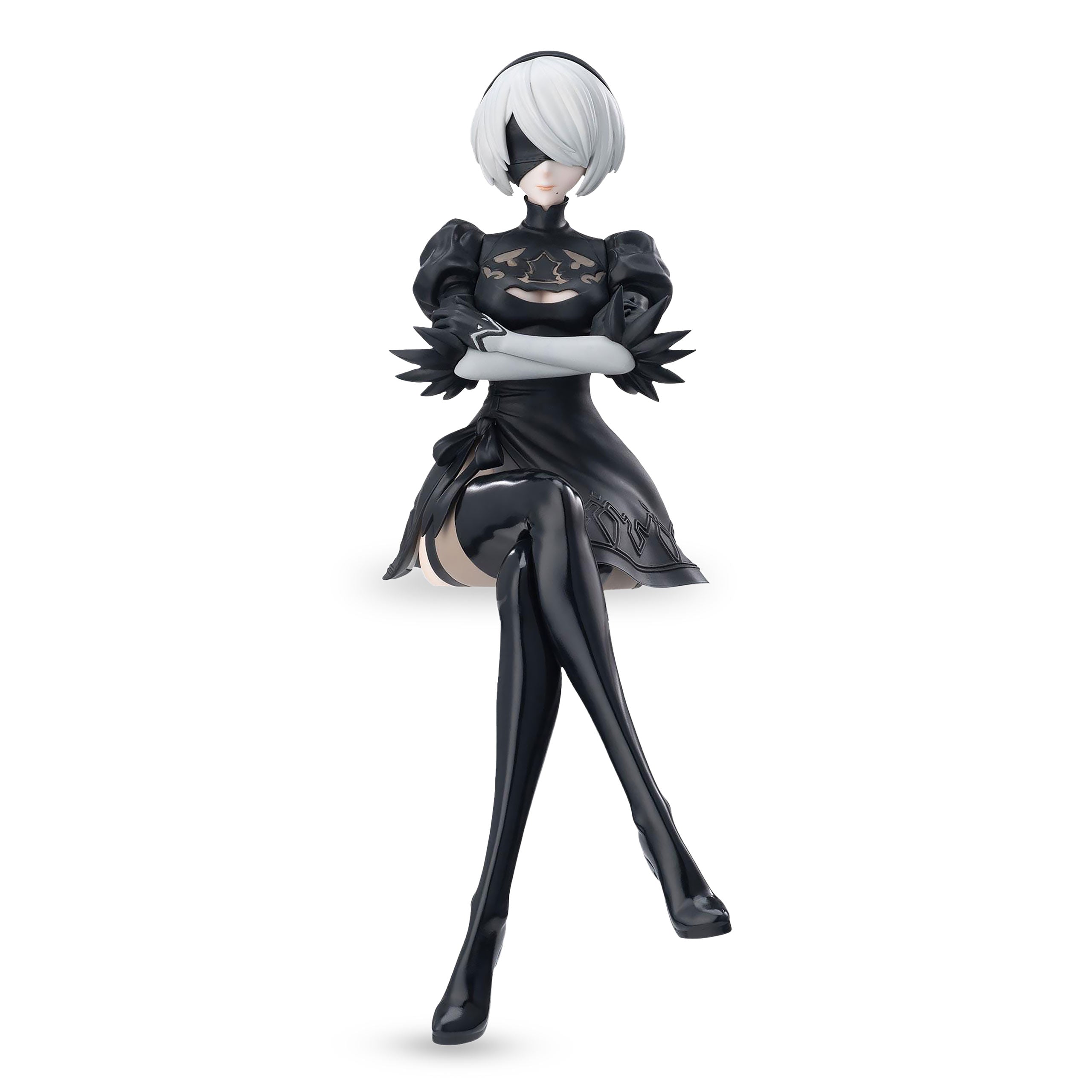 ニーアオートマタ NieR Automata プレミアムビッグラバーマット 2B NieR:Automata Ver1.1a - 2B Noddle Stopper PM Perching Figure
