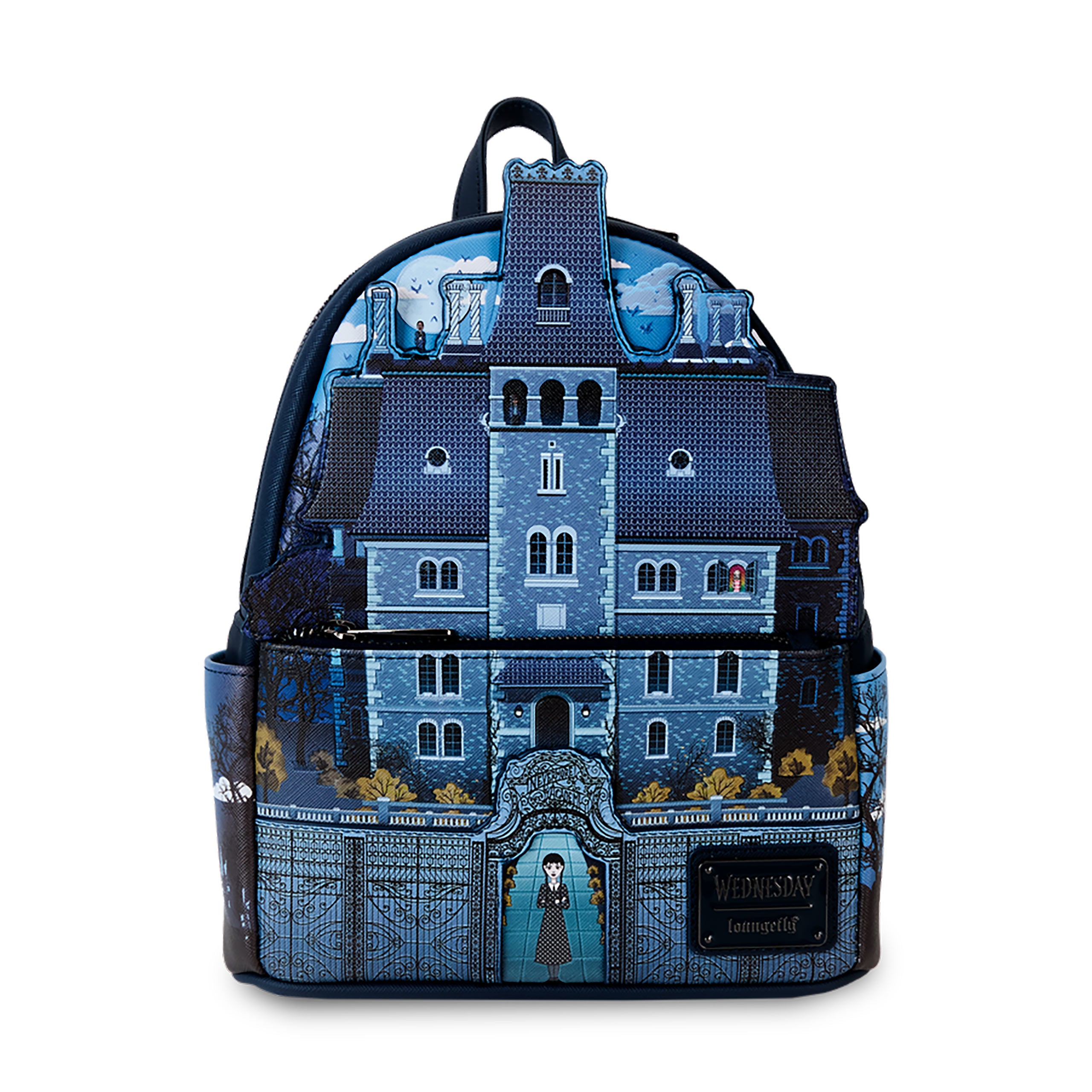 Wednesday - Nevermore Academy Glow in the Dark Mini Backpack Wednesday - Nevermore Academy Glow in the Dark Mini Backpack