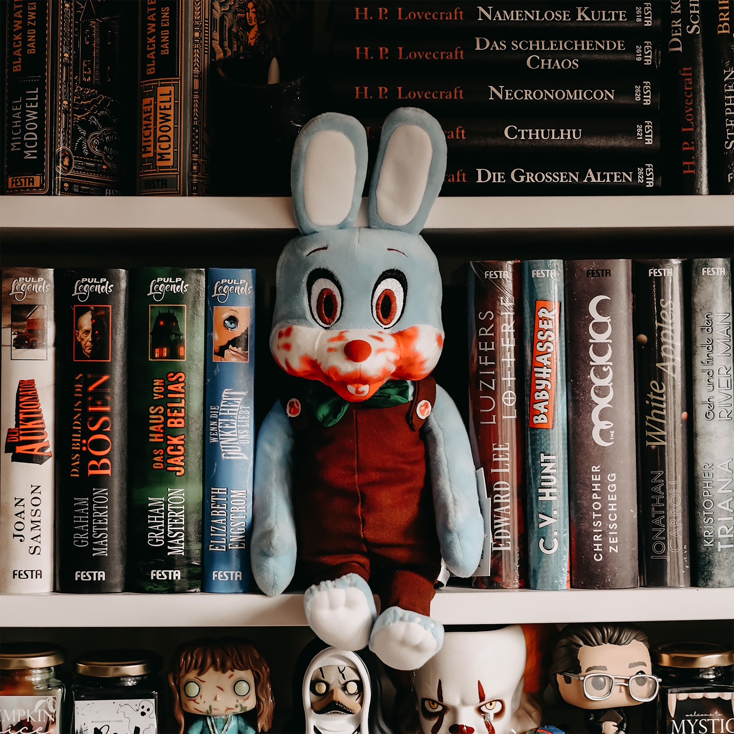 Silent Hill - Robbie the Rabbit Plush Figure with Sound – Elbenwald