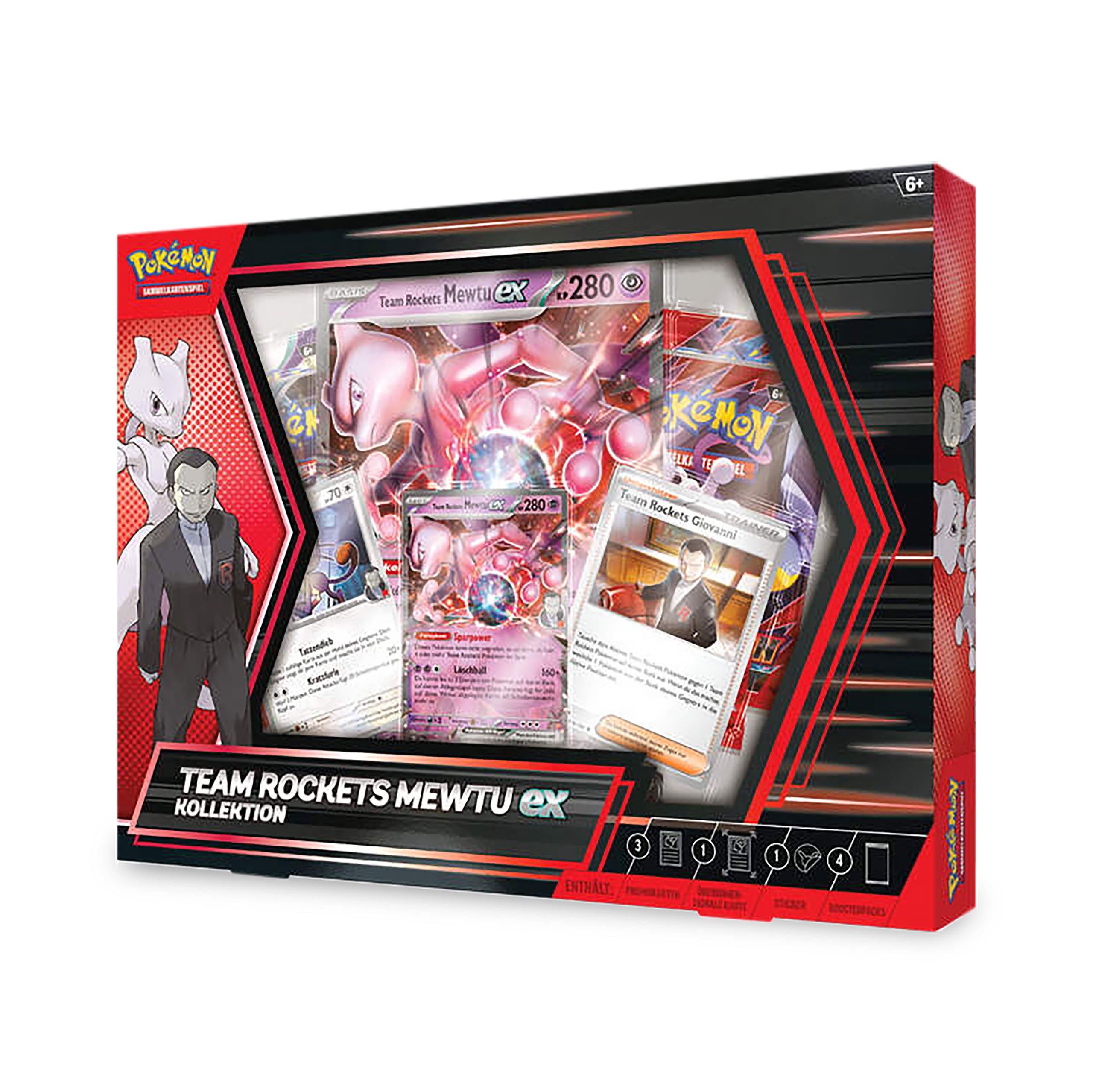 英語版ポケモンカード　Team Rocket's Mewtwo ex Box Pokemon - Team Rocket's Mewtwo-Ex-Box – Elbenwald