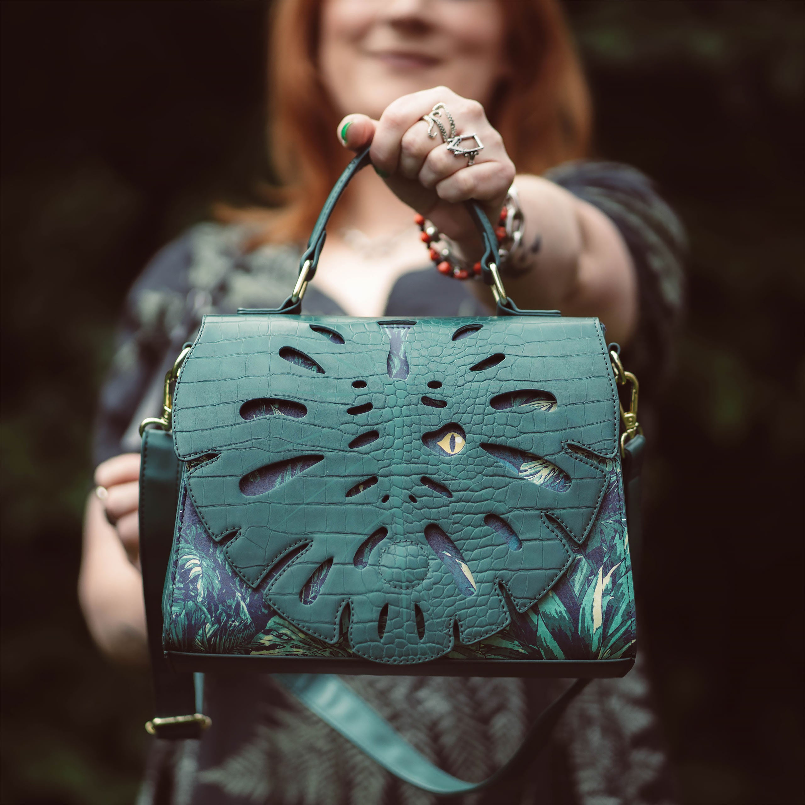 Velociraptor Glow in the Dark Crossbody Bag - Jurassic World