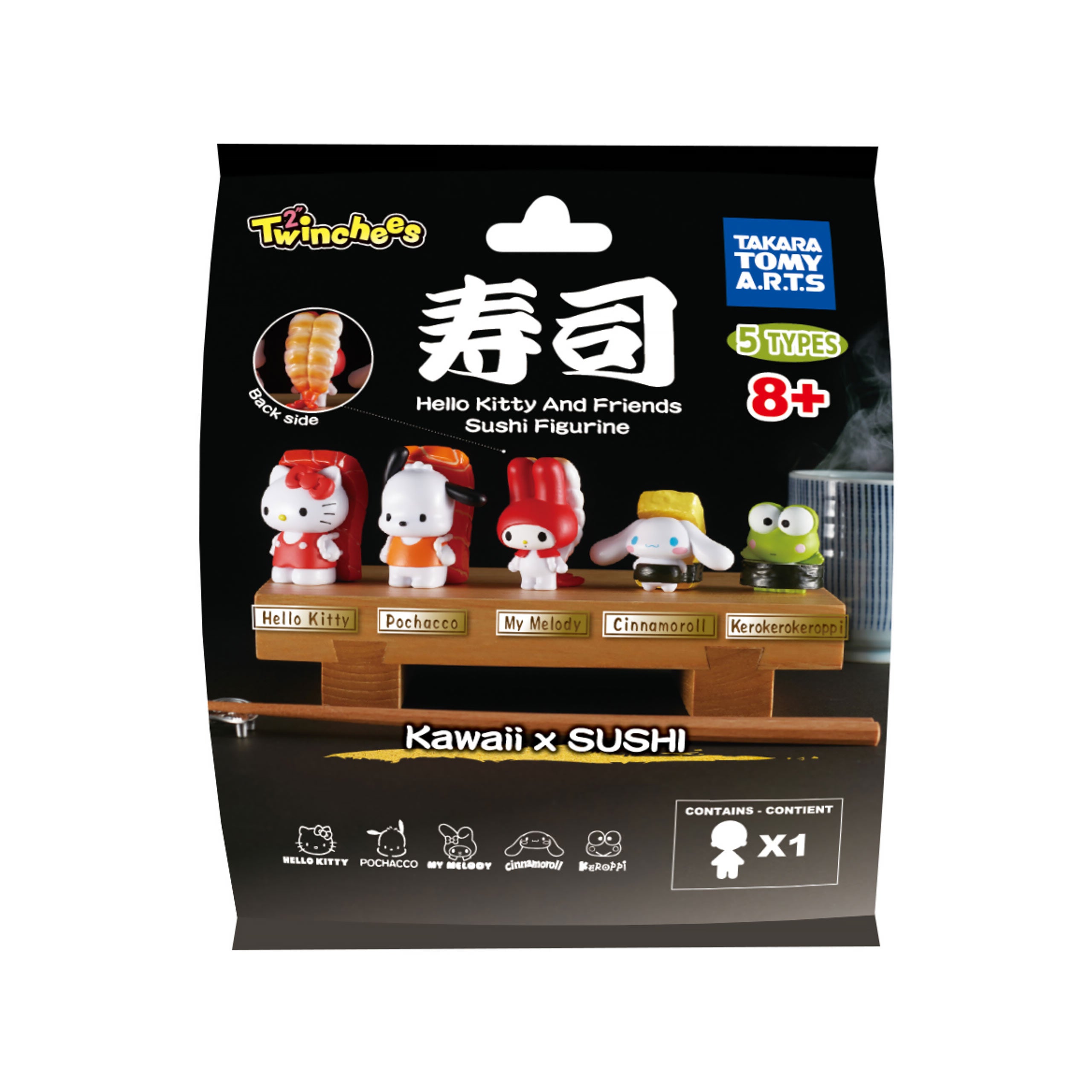 Sanrio - Hello Kitty & Friends Sushi Kawai Mystery Twinchees