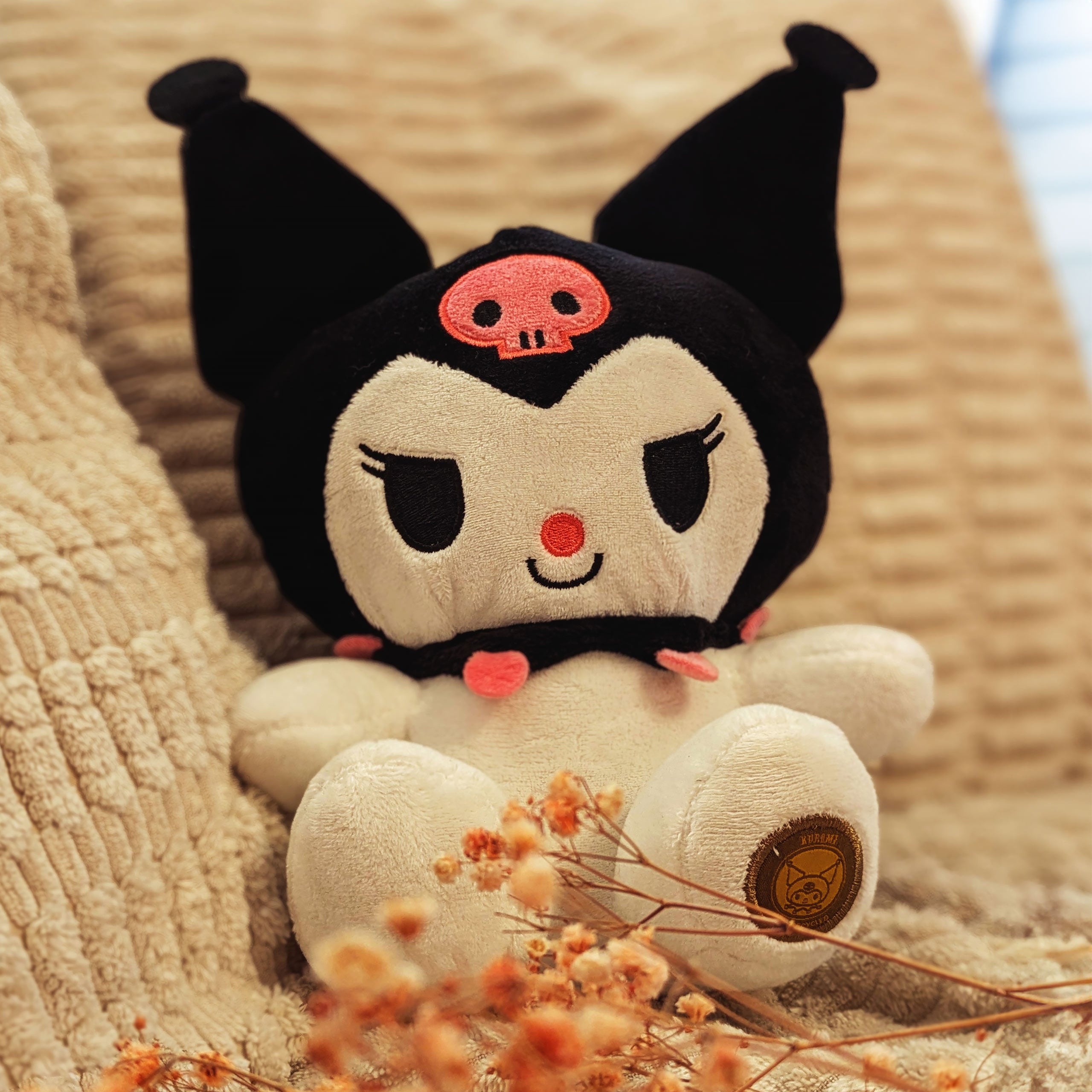 Sanrio - Kuromi Plush Figure 23 cm – Elbenwald