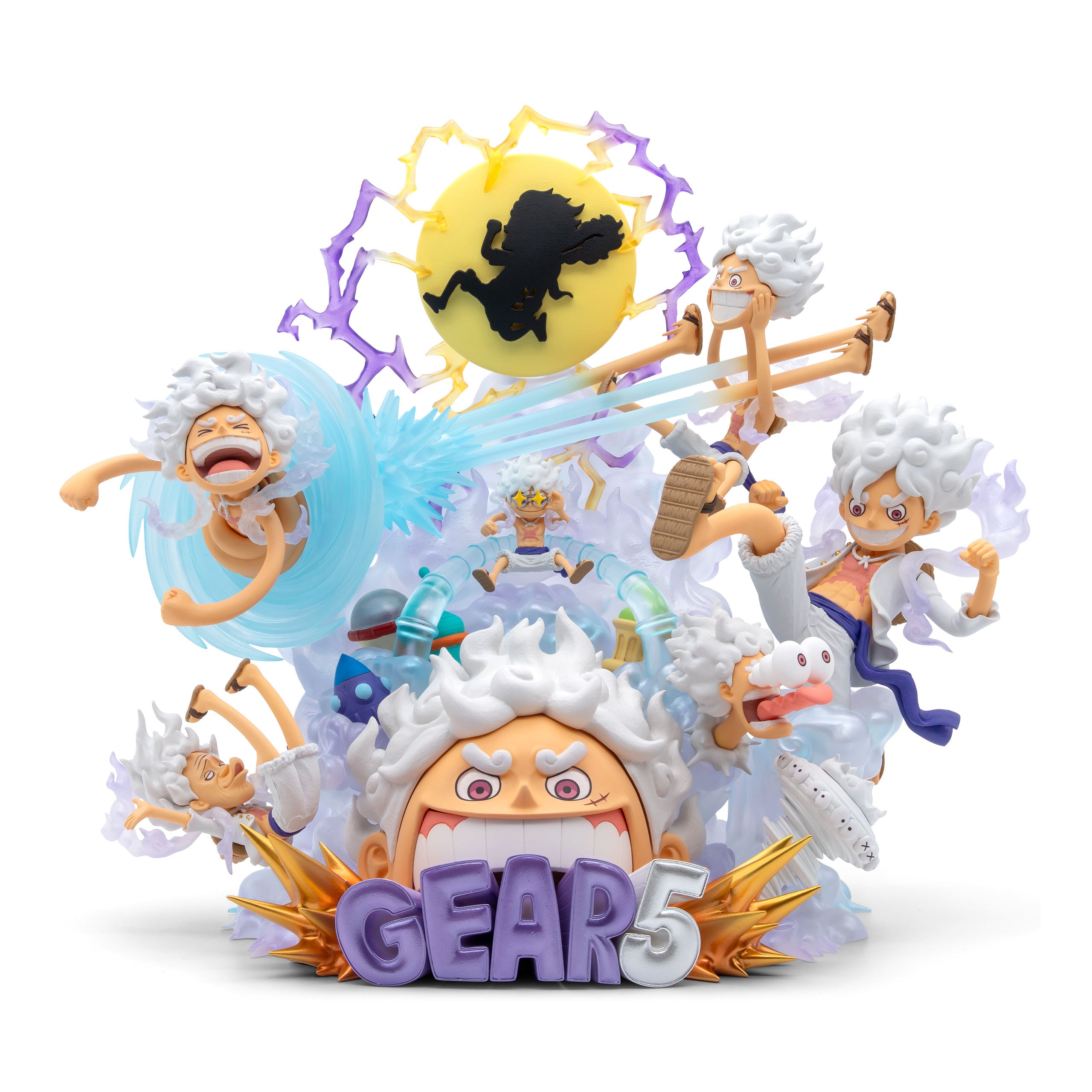 one piece wcf gear 5 Luffy as a finely Intermediate catchers gear SEPNINE® Lastenanhänger Fahrrad, 2 Center Console Type:OEM