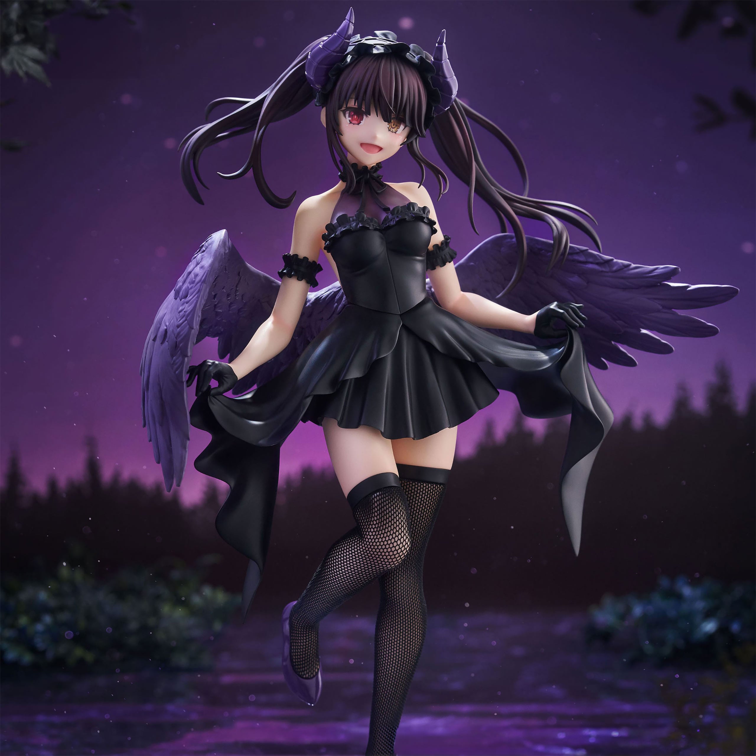 kurumi black dress Date A Live Size:8 YEAR Simple Two Pieces Black Model Hailey Capturing her signature gothic
