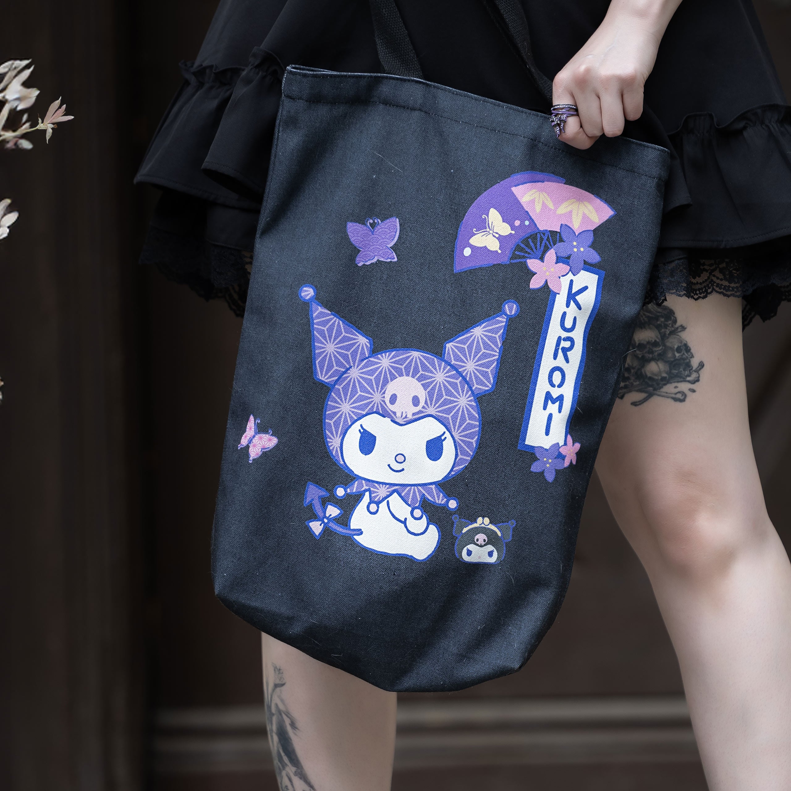 Sanrio - Kuromi Hello Kitty and Friends Tote Bag – Elbenwald