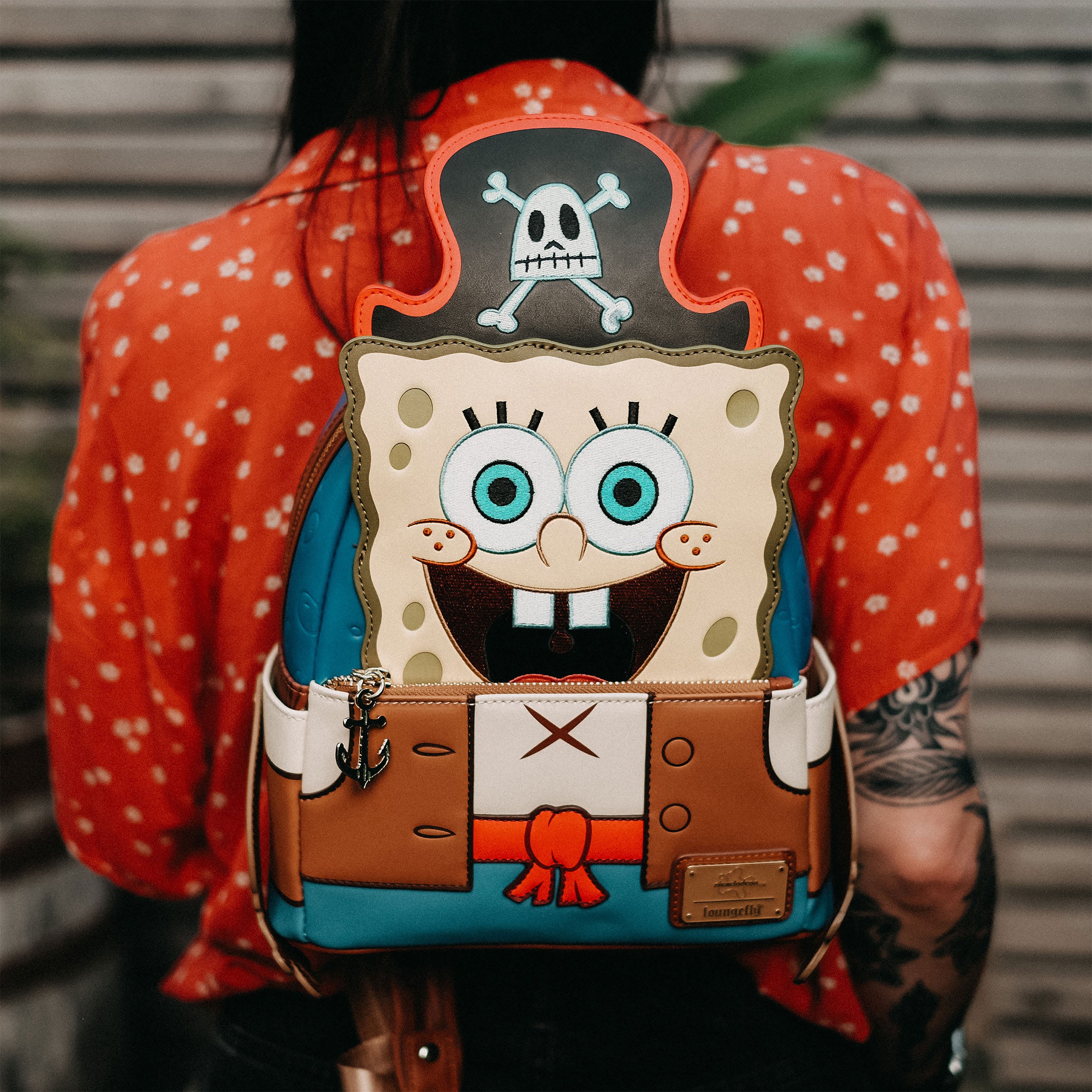 hobi knits toy backpack mini SpongeBob Osprey Poco LT Child Large Mouth Bass Minions in unicorn costumes Color:Crown