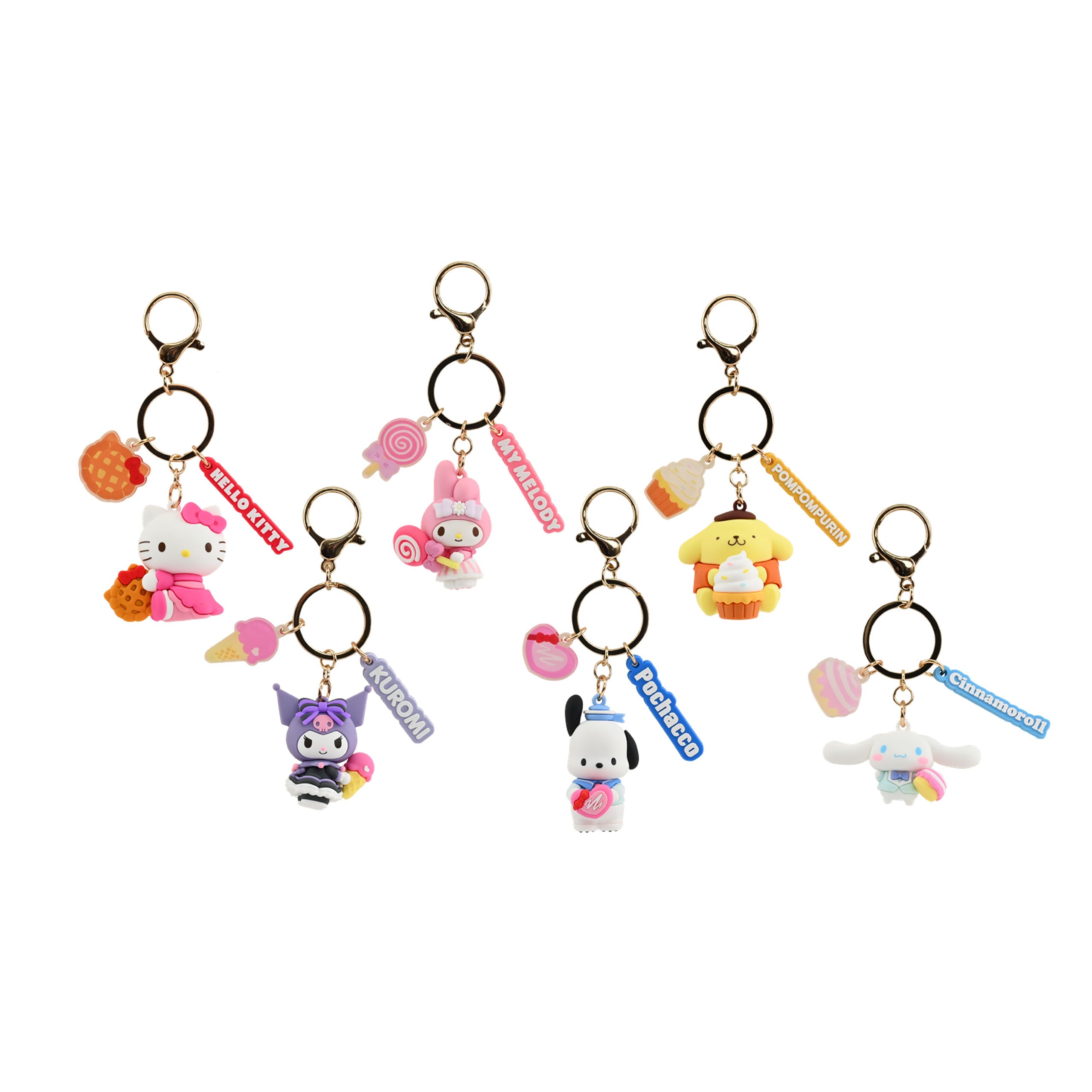 Hello Kitty and Friends - YuMe Tea Party Mystery Keychain – Elbenwald