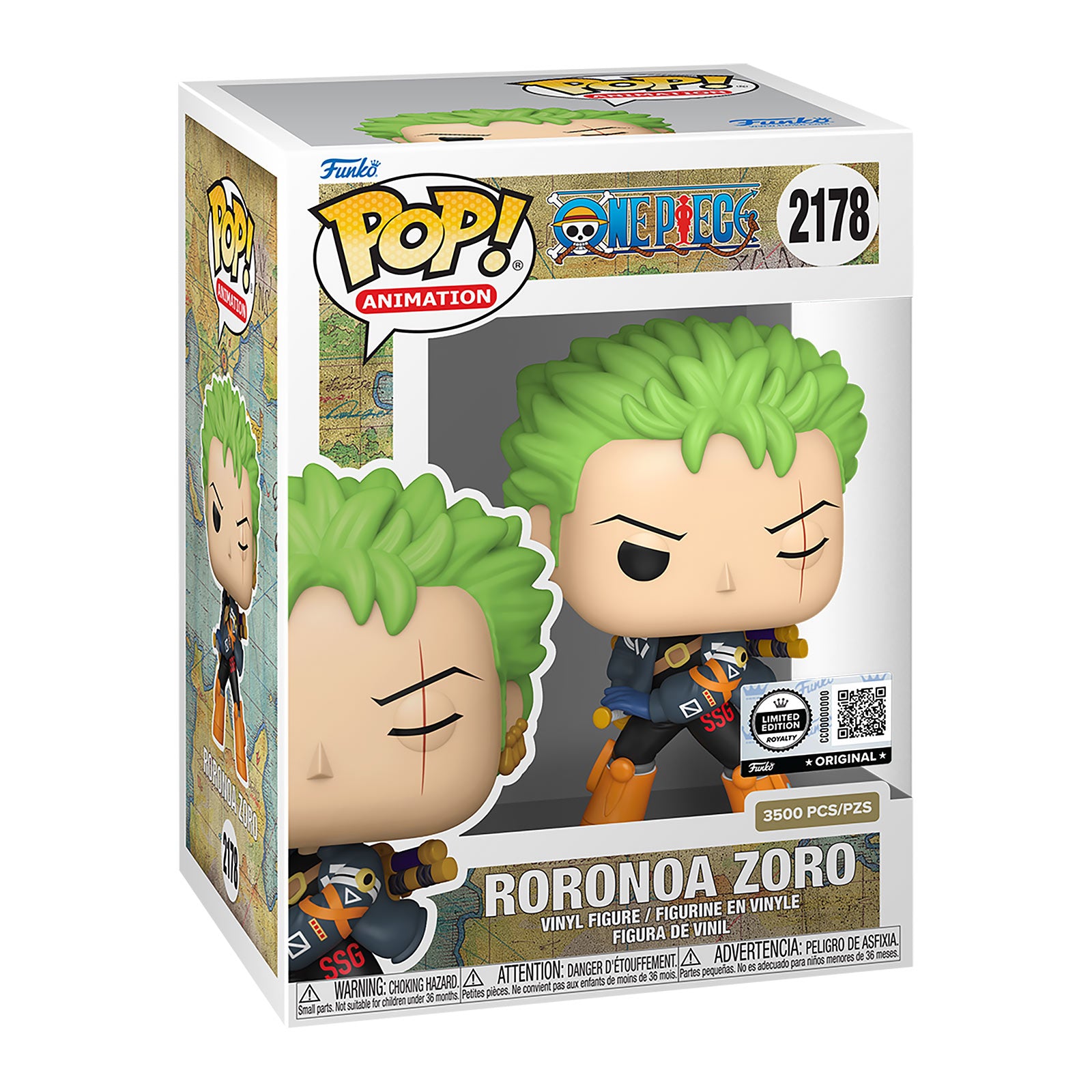 One Piece – Zoro (Egghead Arc) Funko Pop Figure Limited Edition