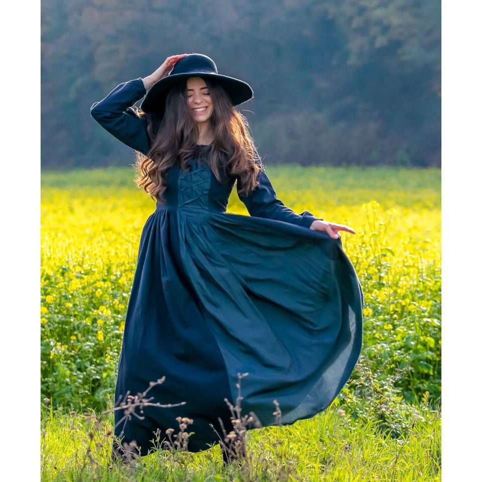 Medieval Dress Medusa black-blue – Elbenwald