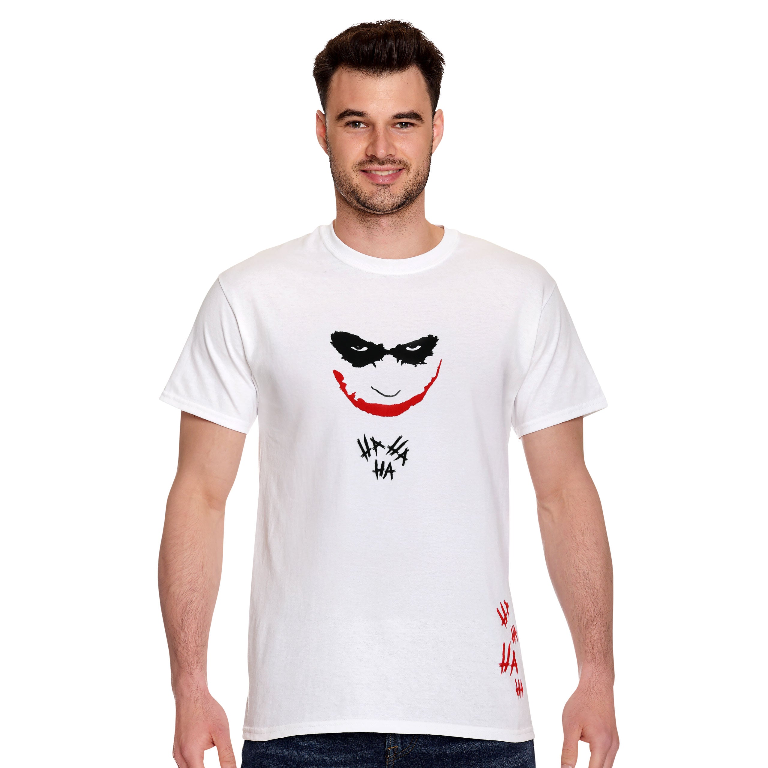 Joker - Hahaha Premium Oversize T-Shirt White – Elbenwald