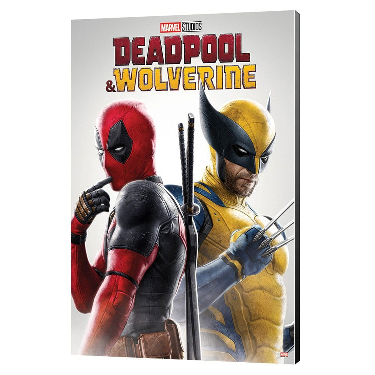 Marvel Wood Print Deadpool & Wolverine 02 Best Friends 35 x 50 cm