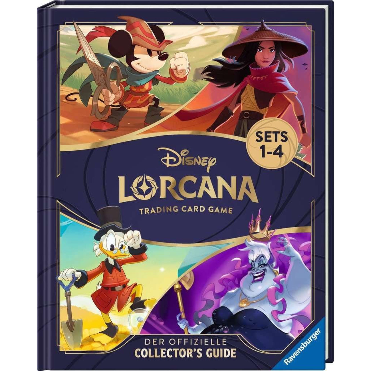 Disney Lorcana TCG Book The Official Collector's Guide: Sets 1–4