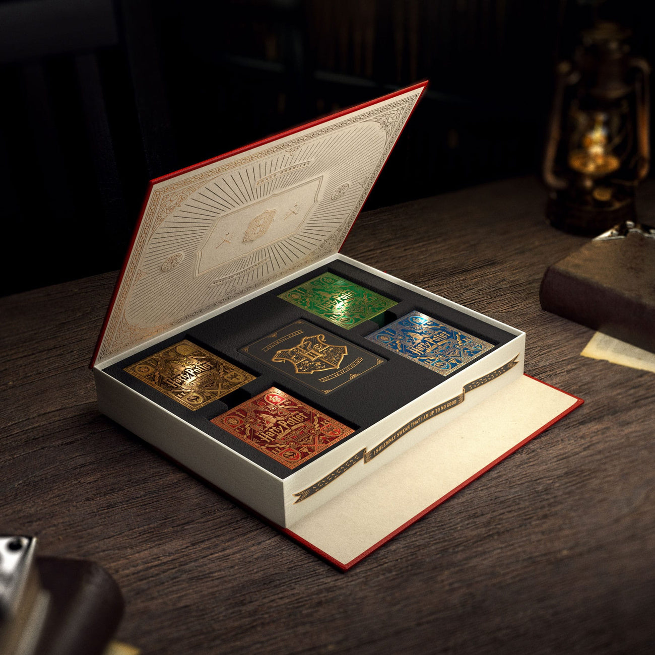Harry Potter Playing Card Box Set (5 Decks) – Elbenwald
