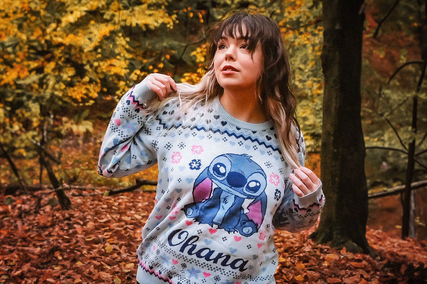 Lilo & Stitch Ohana Knit Sweater