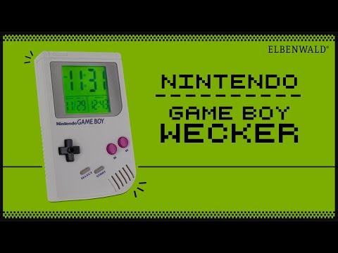 Nintendo - Game Boy Alarm Clock – Elbenwald