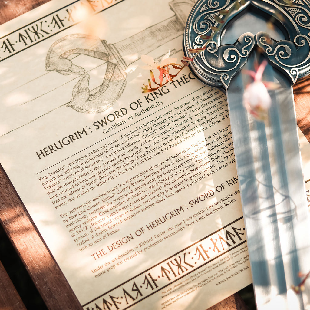 Product image Herugrim – King Théoden’s Sword Replica – The Lord of the Rings