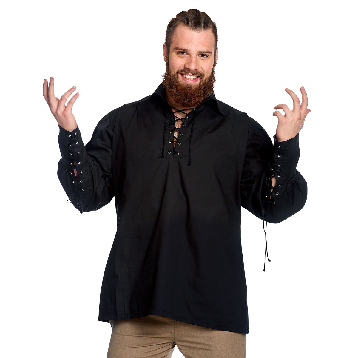 Product image Pirate shirt with lacing