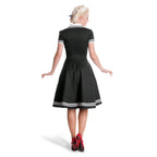 Product image Rockabilly Seafarer dress black