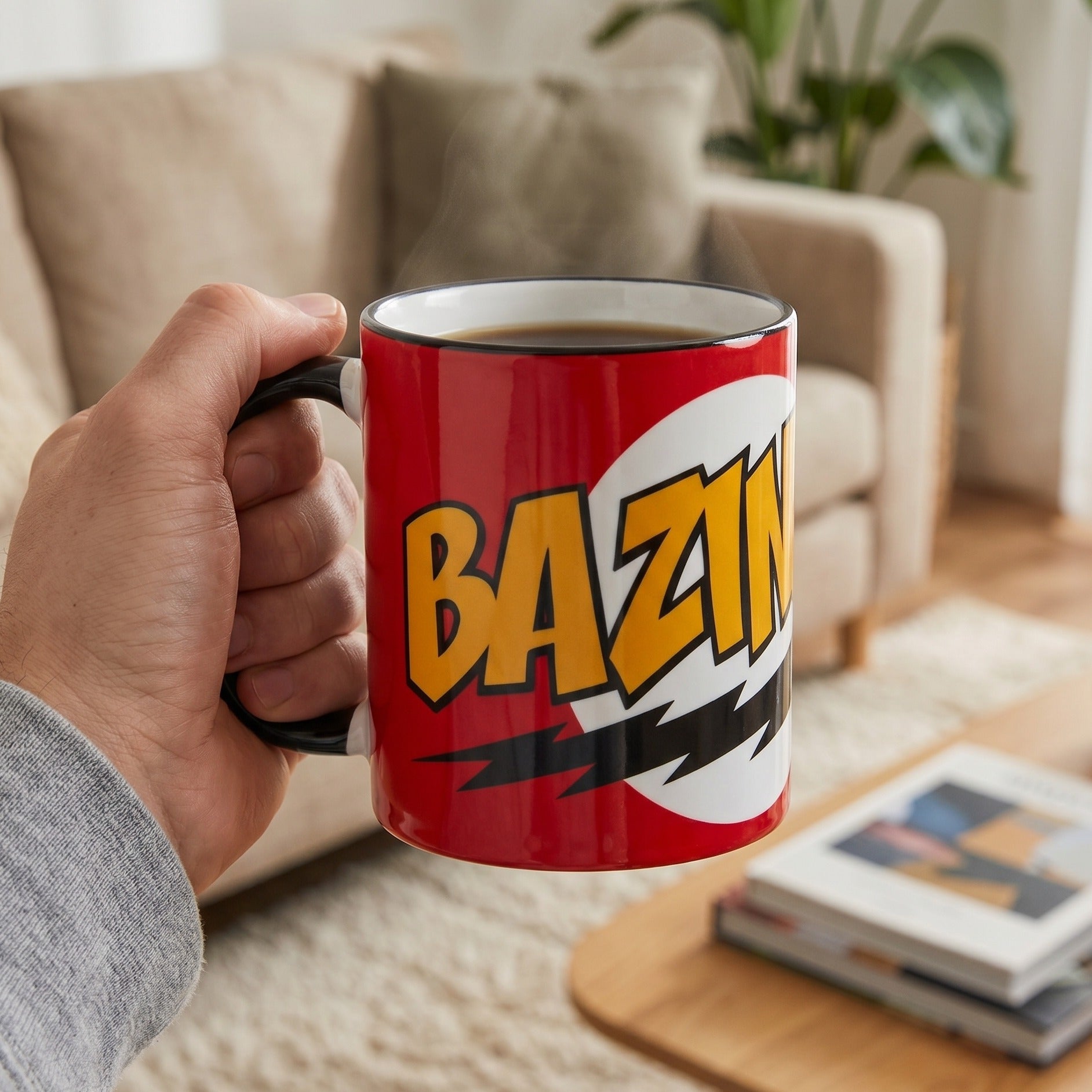Big Bang Theory Bazinga Full Size Cup Red – Elbenwald