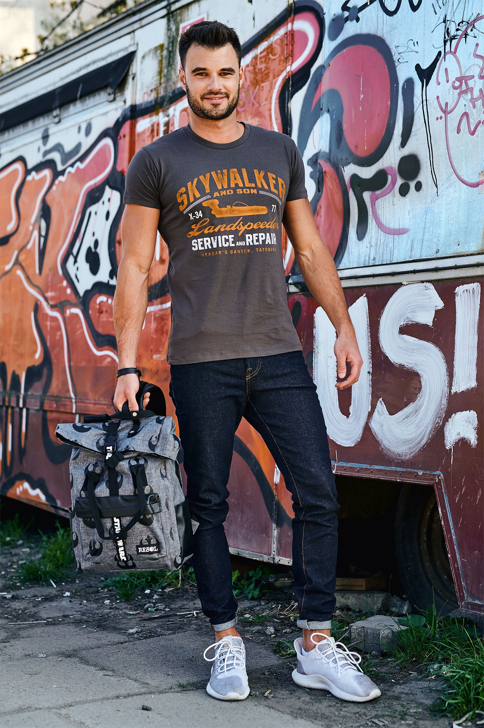Product image Star Wars - Landspeeder T-Shirt grey