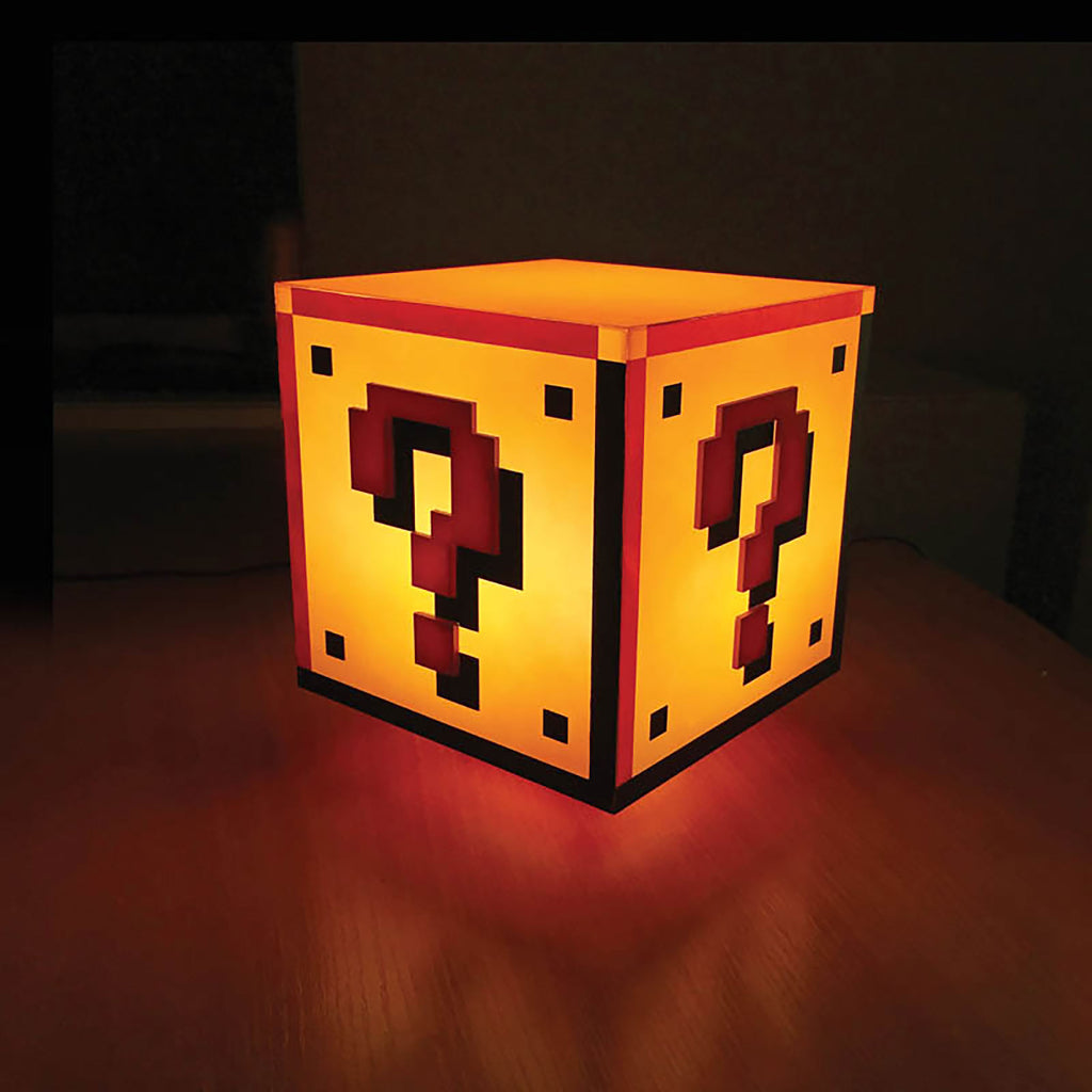 Product image Super Mario - Question Mark Lamp with Sound
