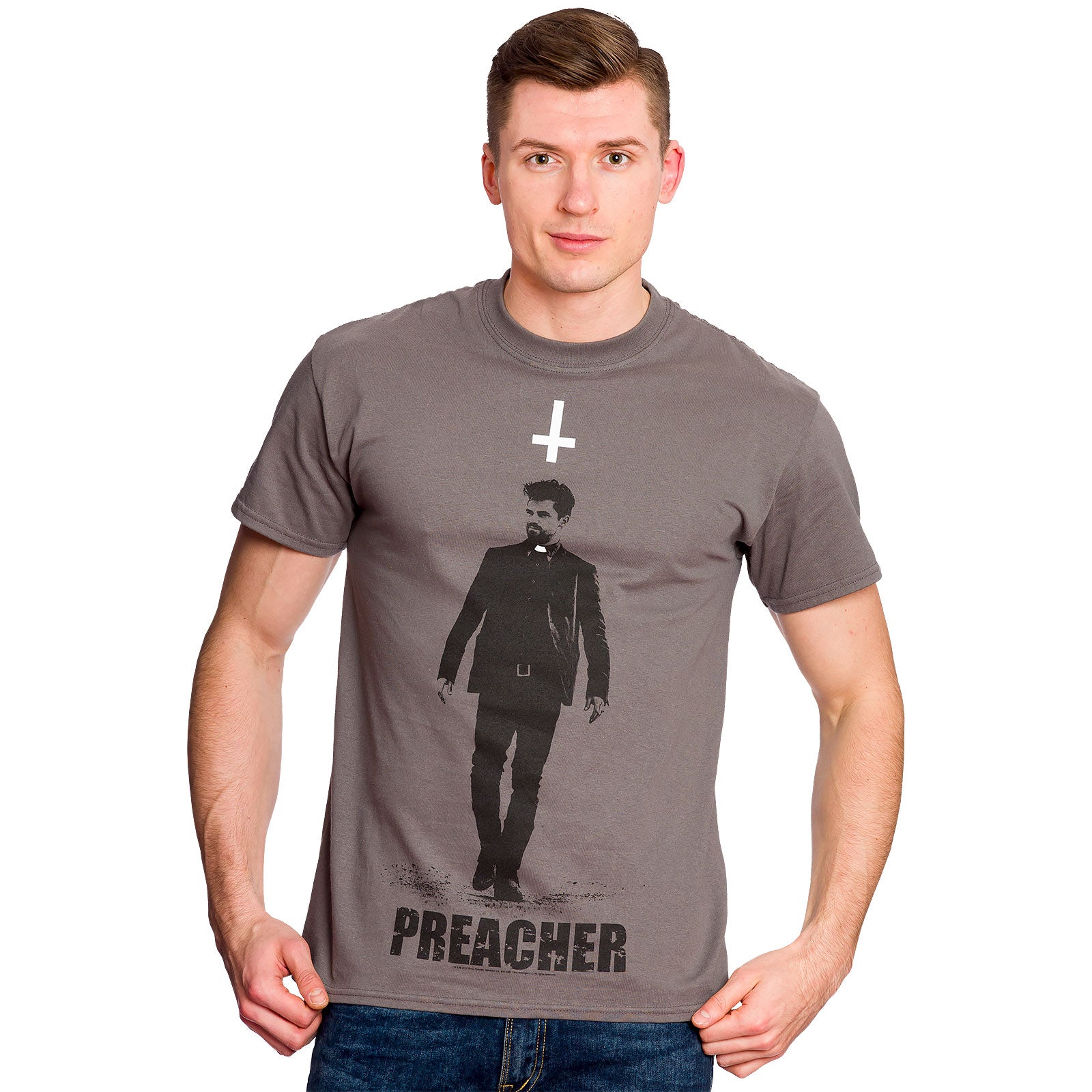 Product image Preacher - Jesse Custer T-Shirt grey