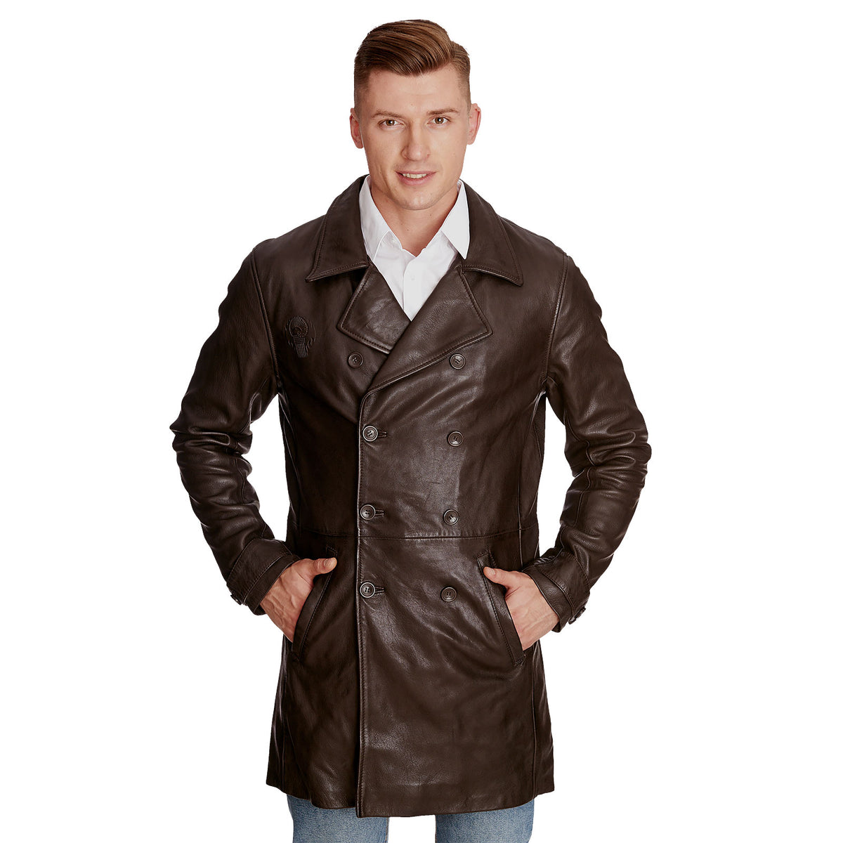 Product image MACUSA Leather Coat Brown - Fantastic Beasts