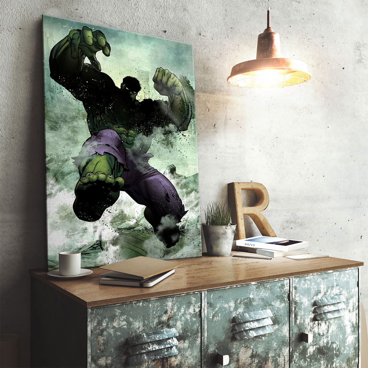 Product image Hulk Metal Poster
